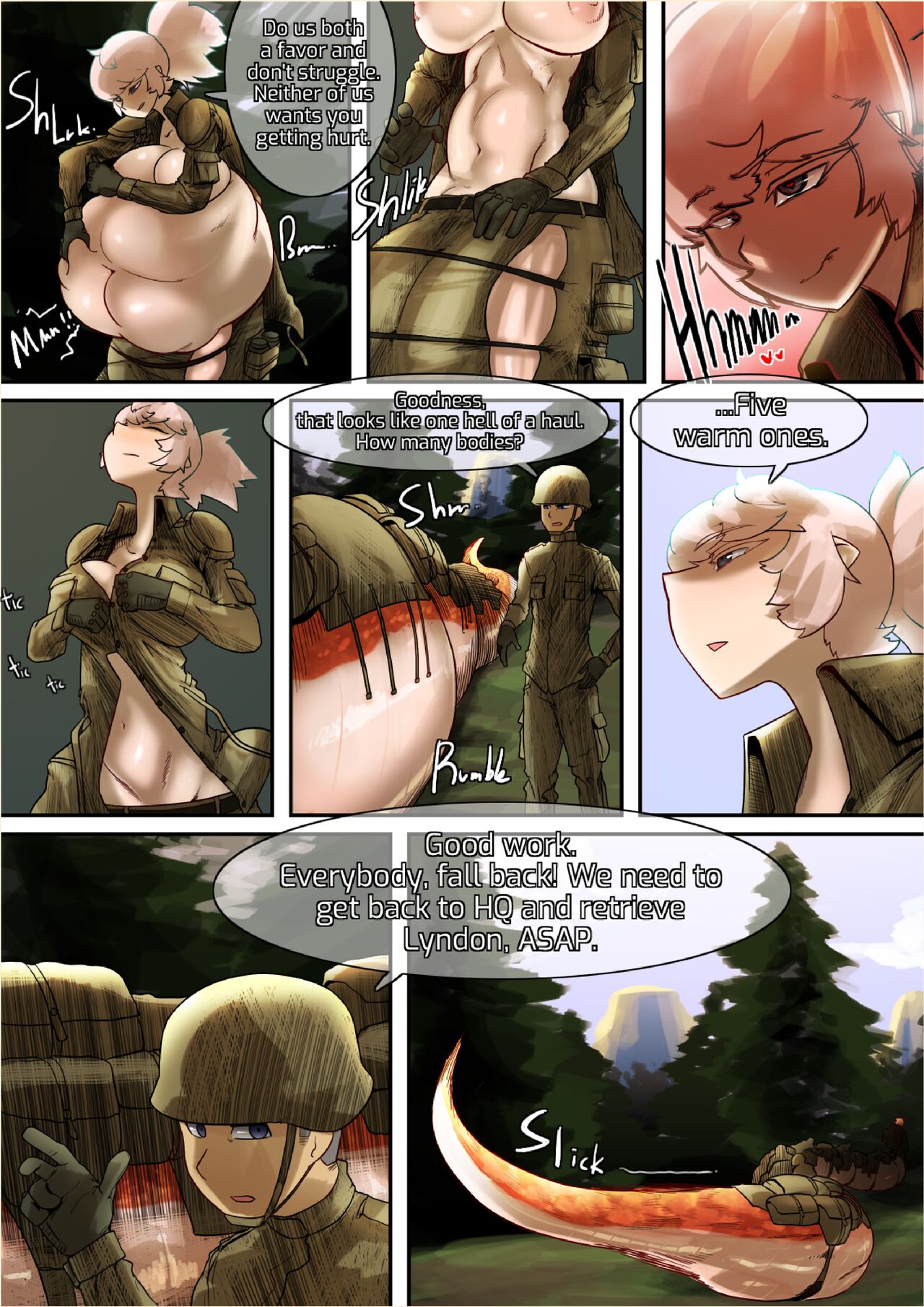 Comic Point of no Return page 8 full