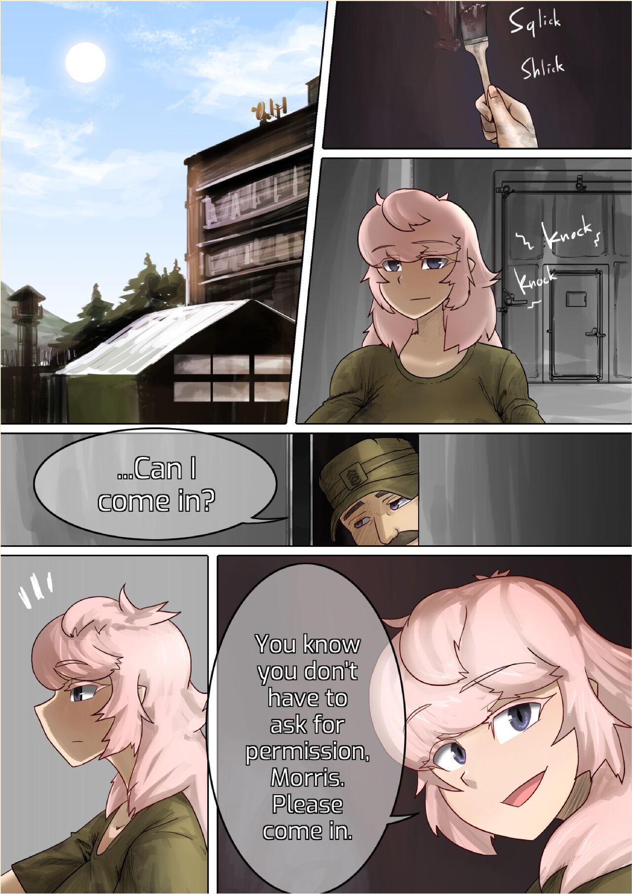 Comic Point of no Return page 9 full