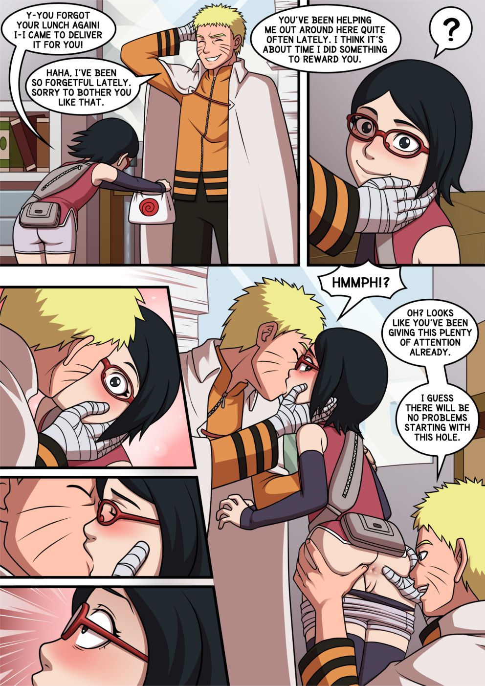 Naruto x Sarada page 1 full