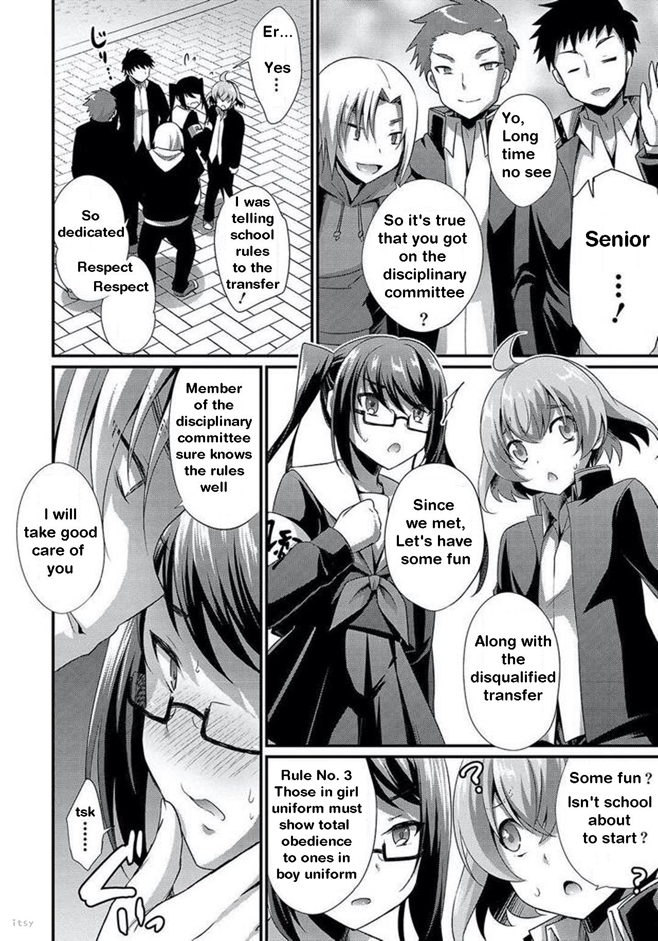 Ochinchin Caste | The Penis Caste 1&2 page 6 full