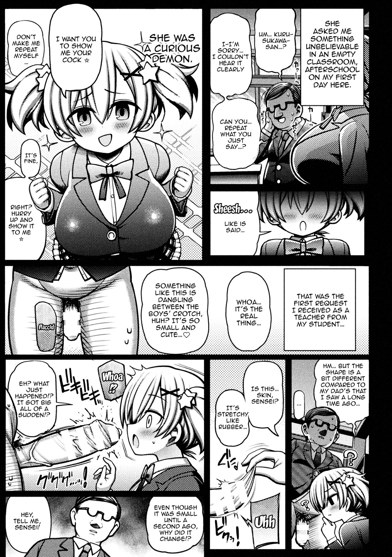 Mesugaki Wakarase Game! Ch. 1 | Brat Correction Game! Ch. 1 page 9 full