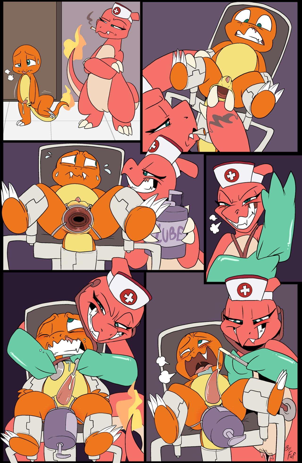 Charmander's Medical Exam page 3 full