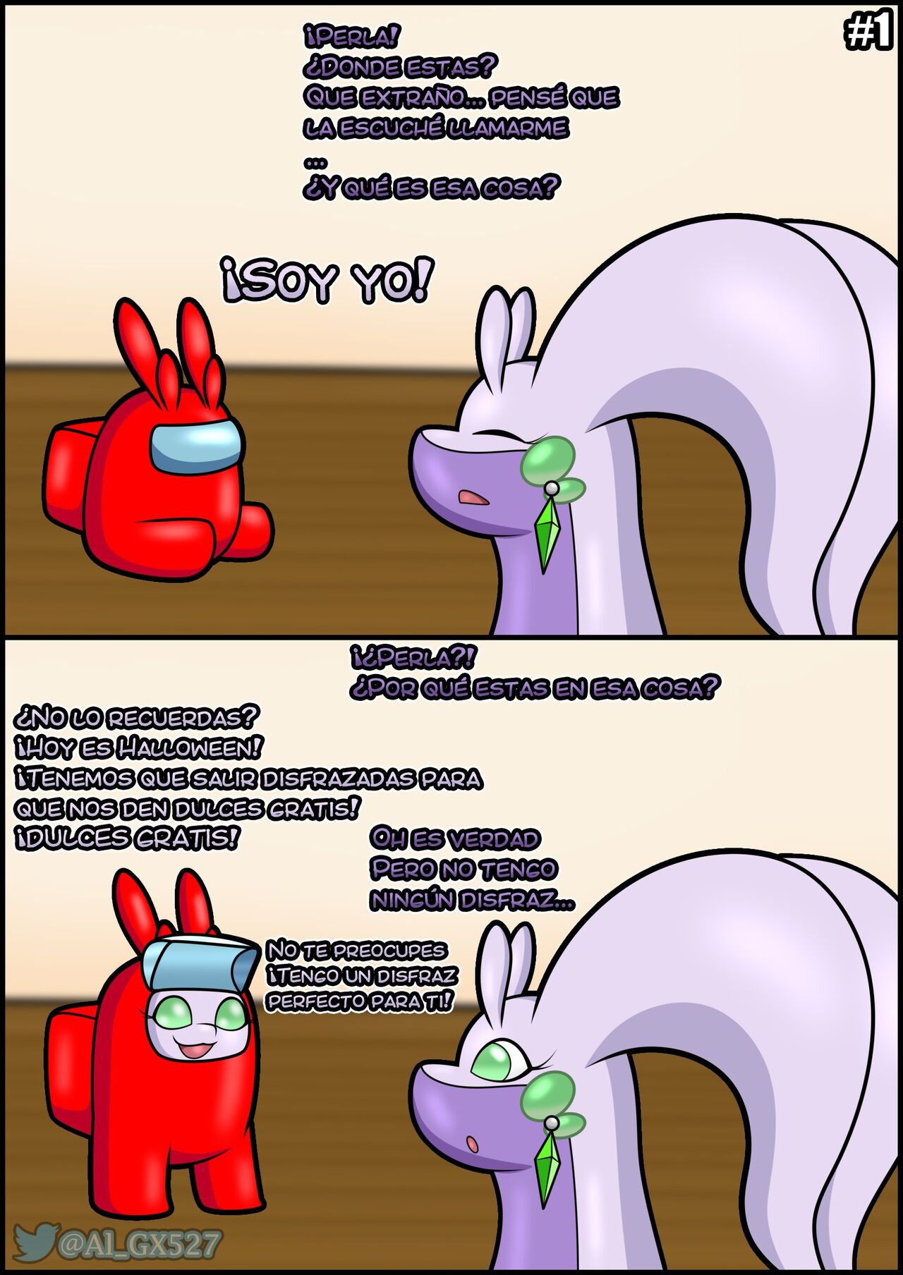 La travesura de Perla + Extra page 1 full