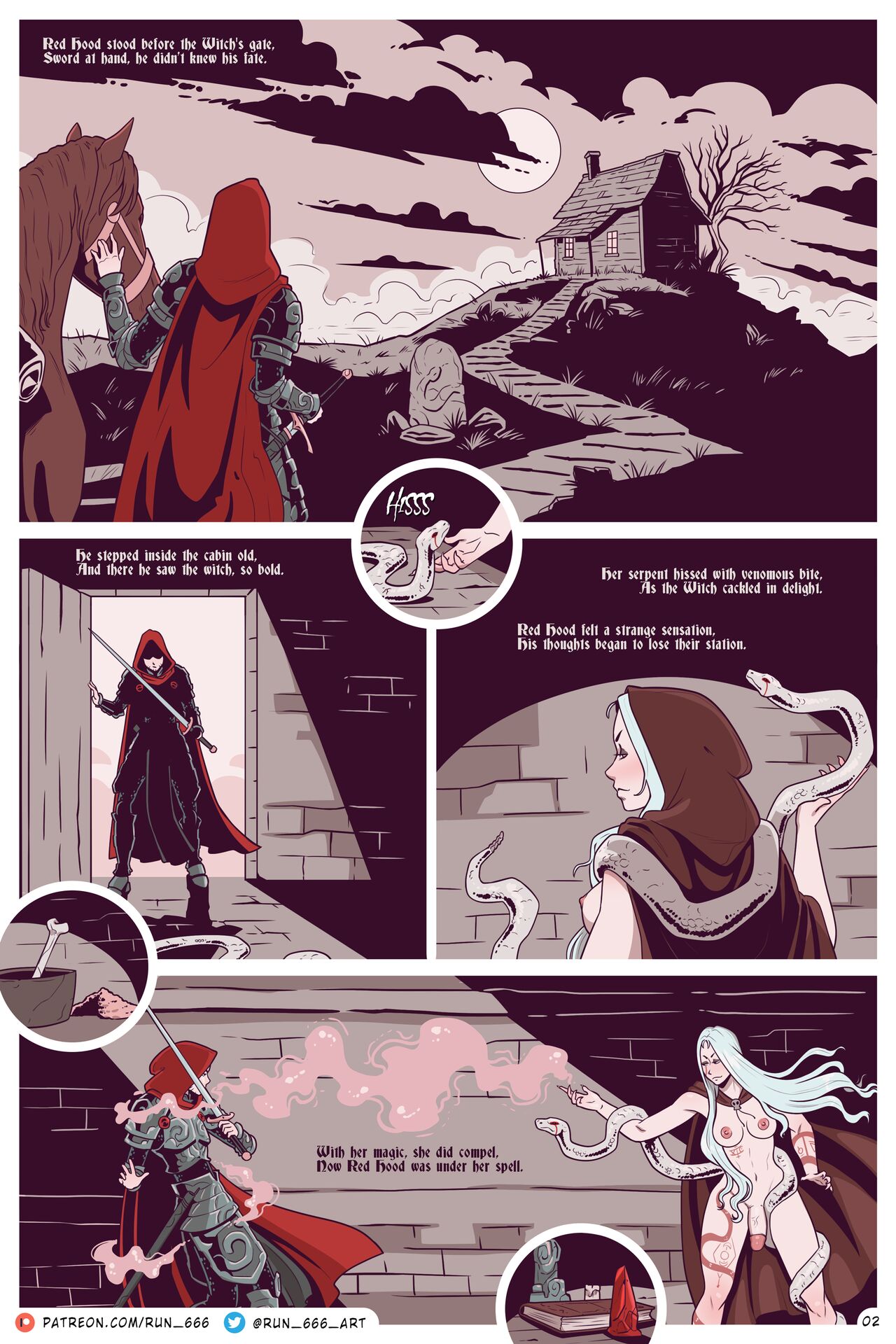 Red Lustful Hood  Enlgish page 3 full