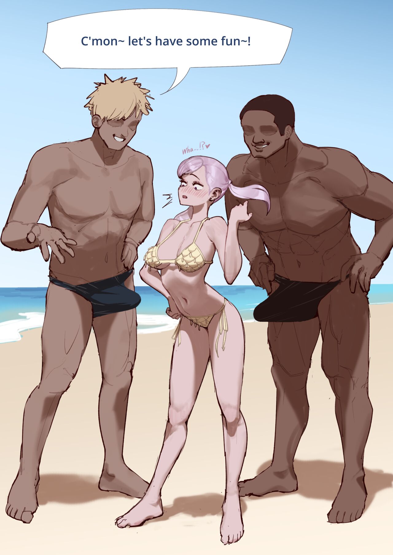 Noelle Silva at the beach page 2 full