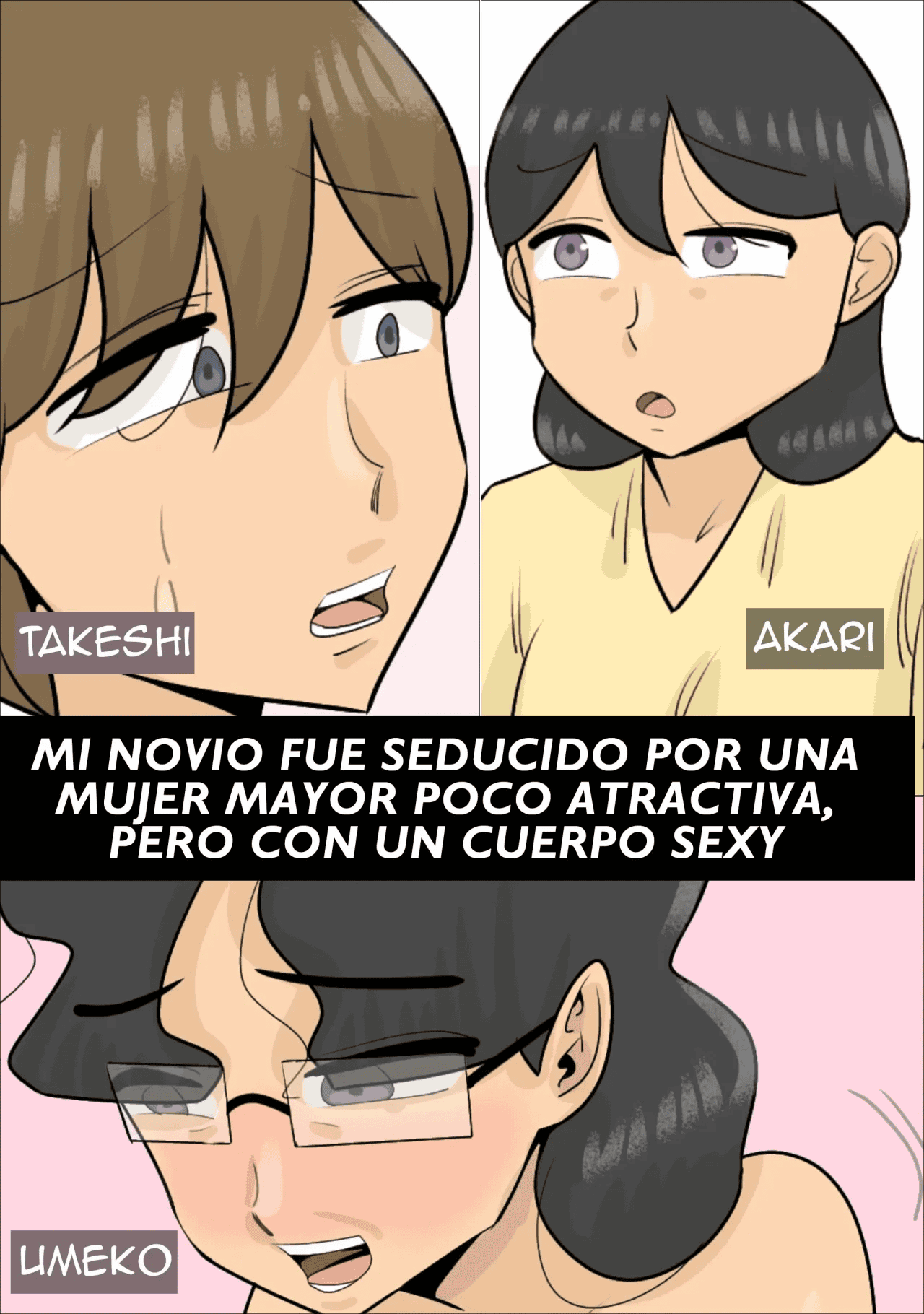 Dakedo Karadaha Ero i Jukuonnani Netorareta Kareshi | Mi Novio Fue Seducido Por Una Mujer Mayor Poco Atractiva, Pero Con Un Cuerpo Sexy page 1 full