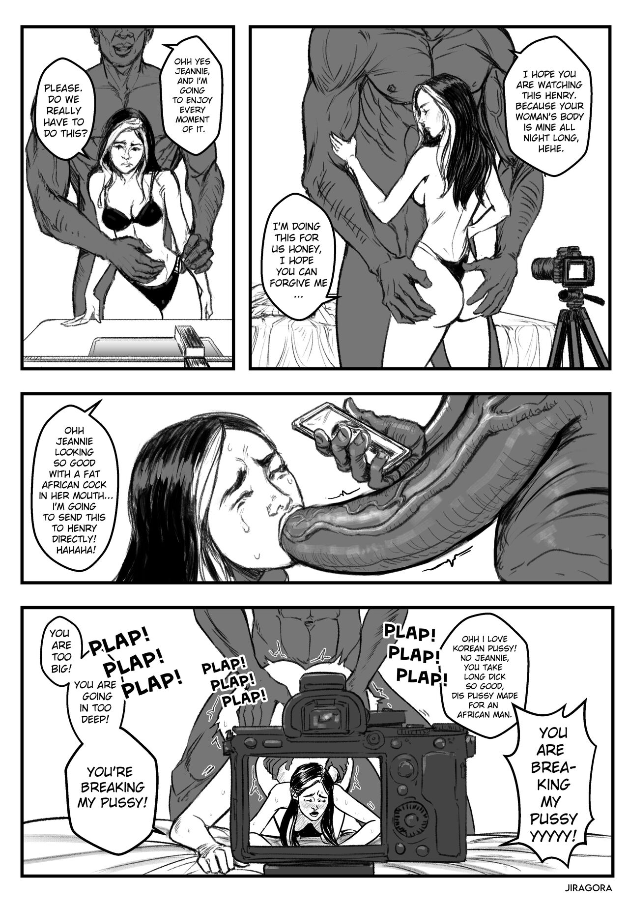 Jeannie's BBC Sextape page 2 full