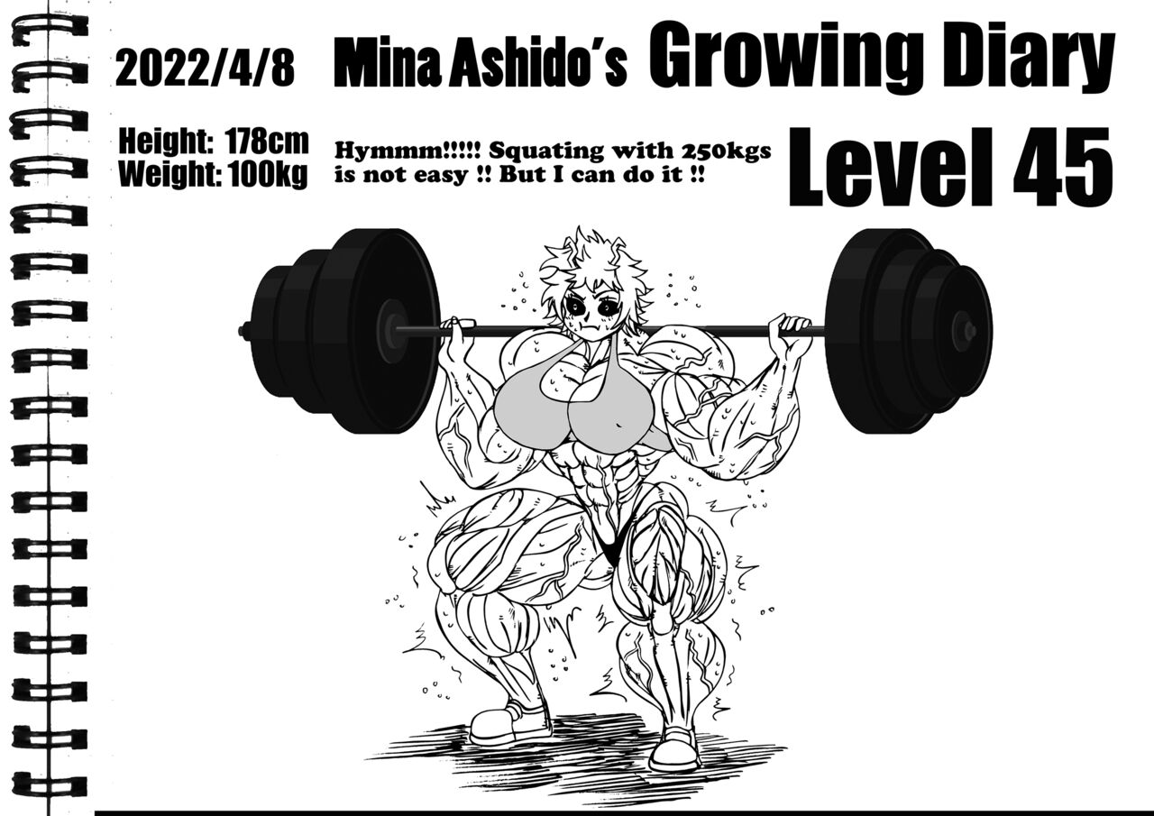 Mina Ashido's growing diaries page 10 full