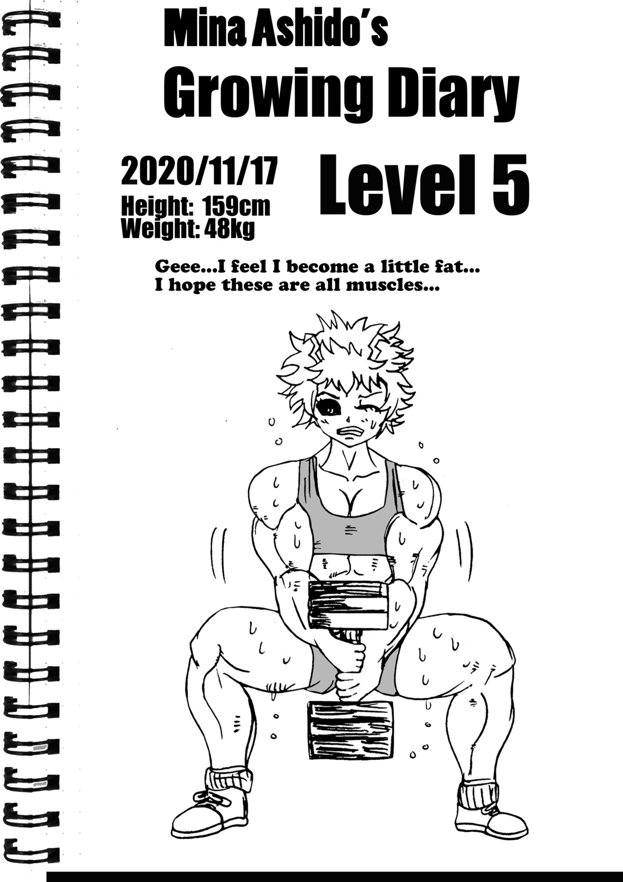 Mina Ashido's growing diaries page 2 full