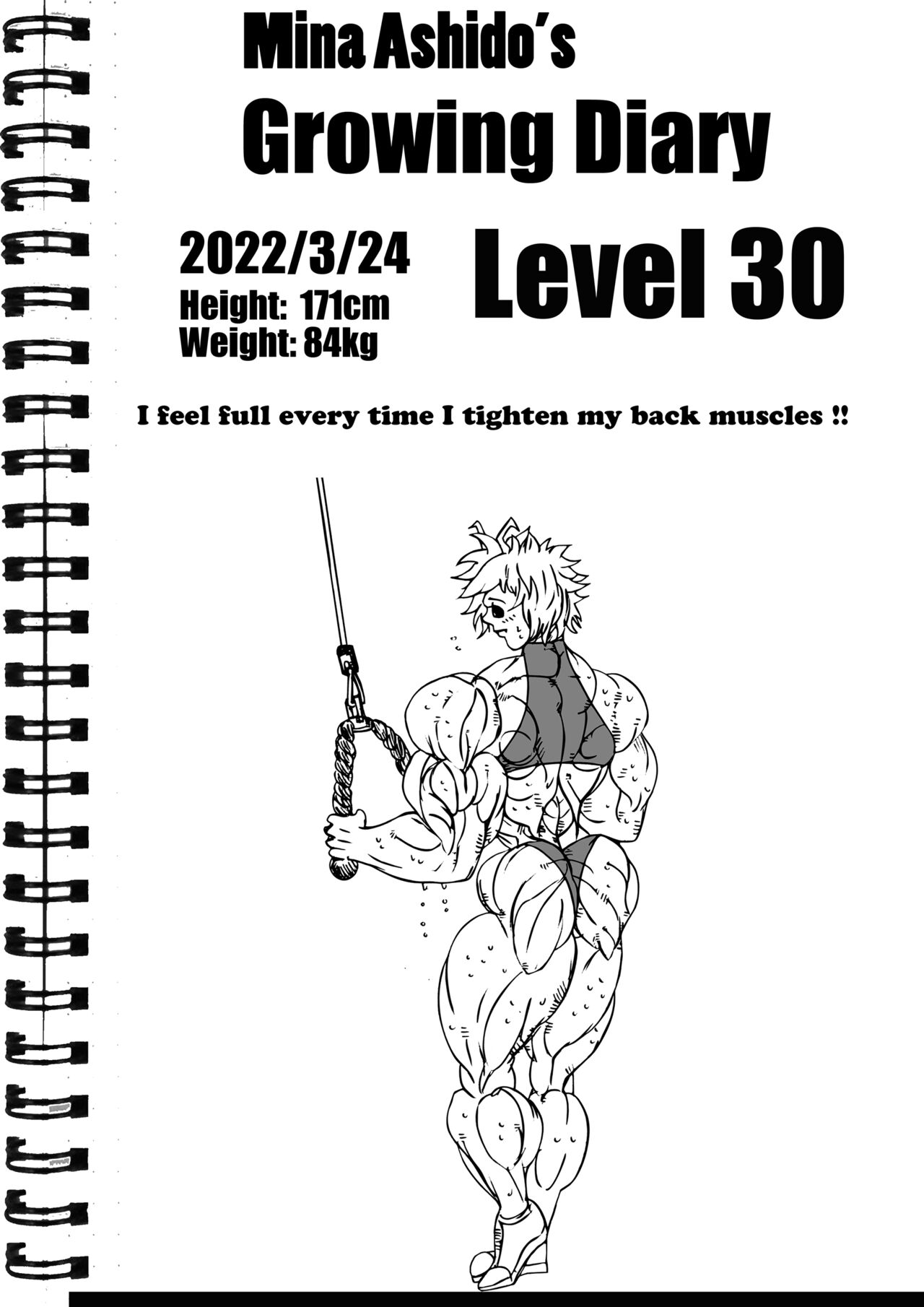 Mina Ashido's growing diaries page 7 full