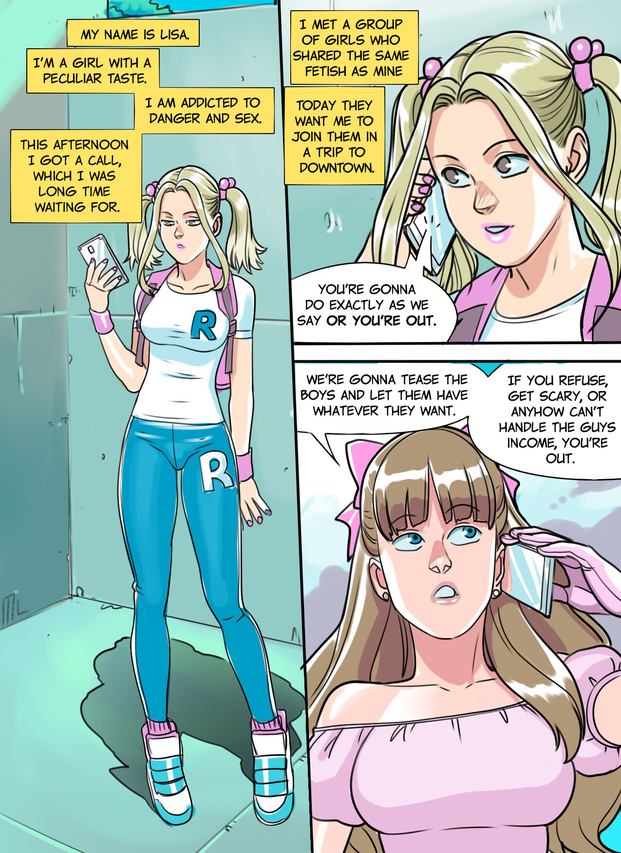 Fuck Doll  FULL English version. page 3 full