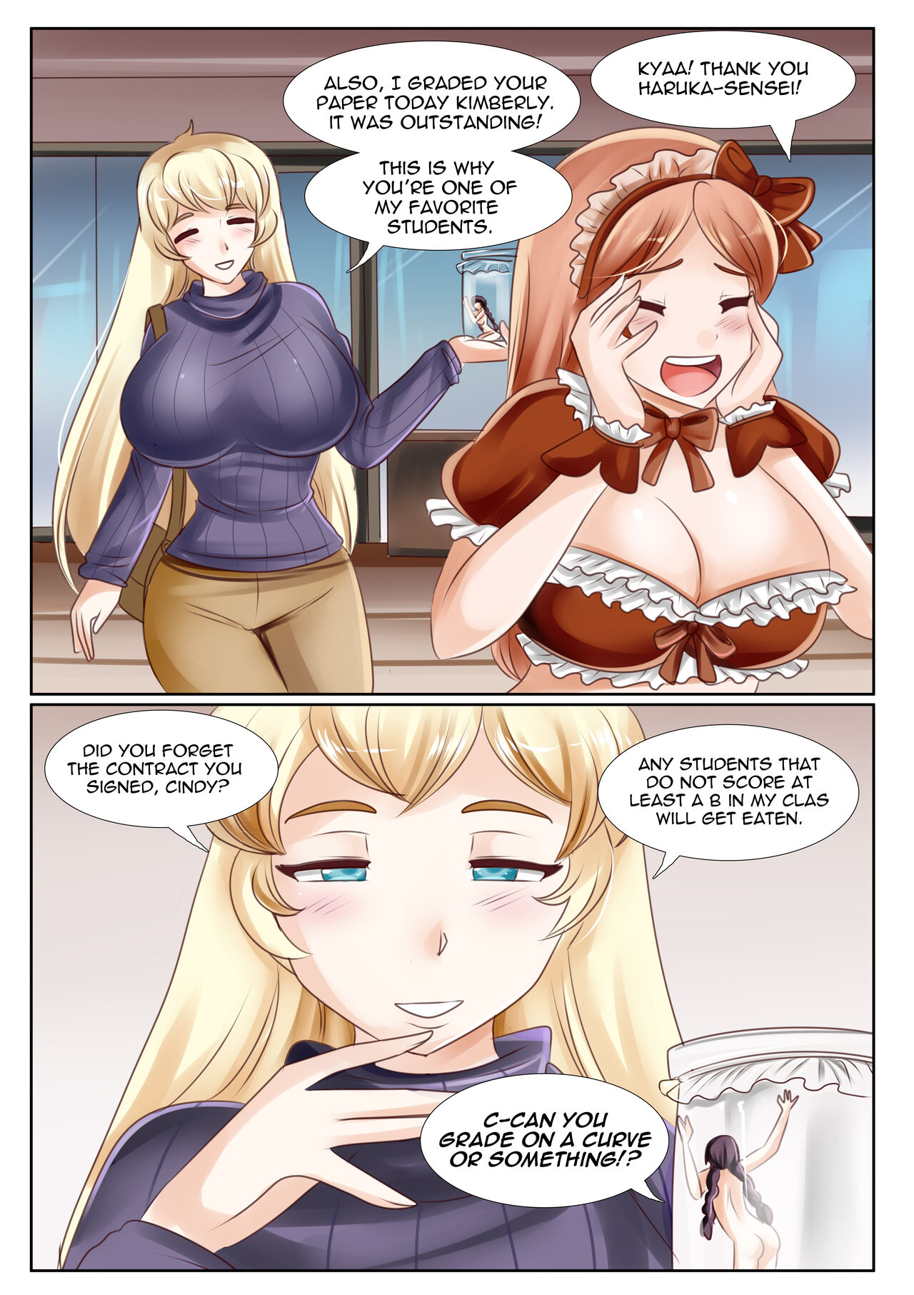 Bellies & Bangers After hours Teacher's Pet page 3 full