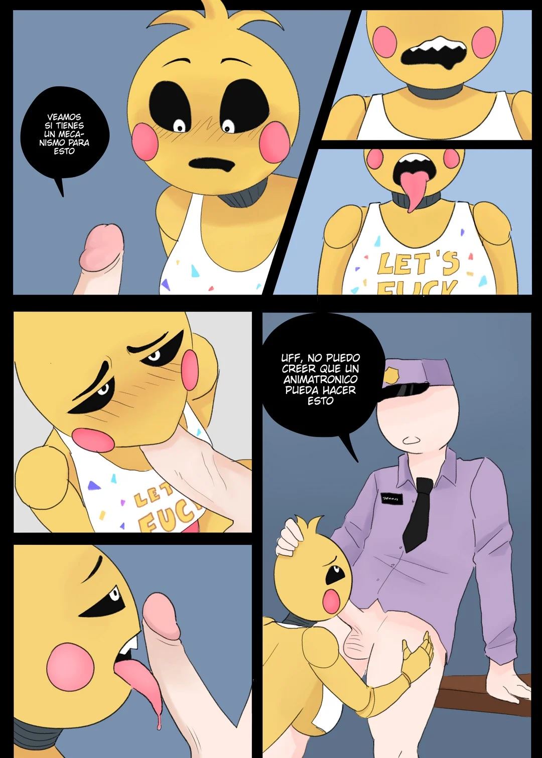 Five Nights With Toy Chica page 3 full