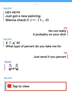 Komi's group chat