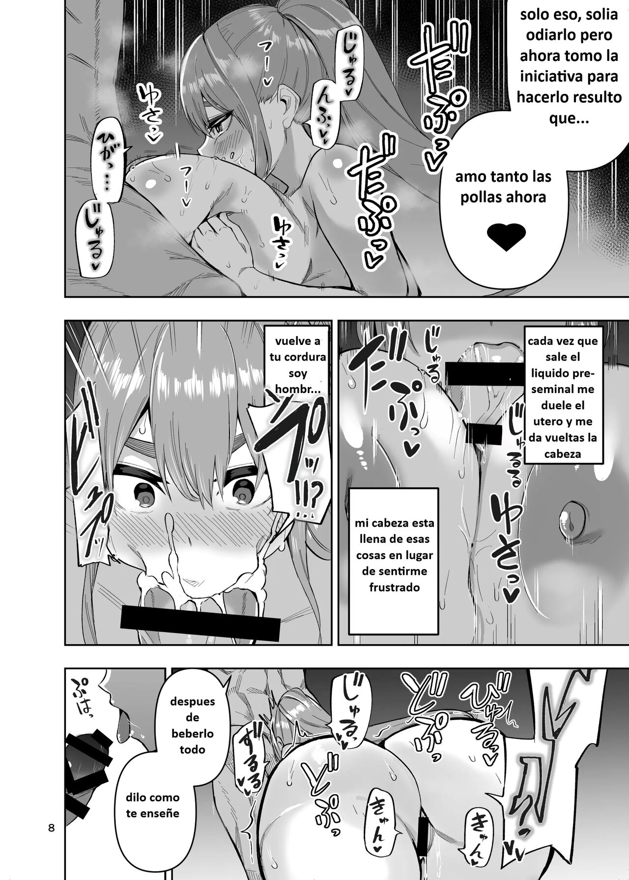 Dosukebe Onaho Body Byou Tsuyokute Kakkoii Kareshi ga Onaho ni Naru made page 9 full