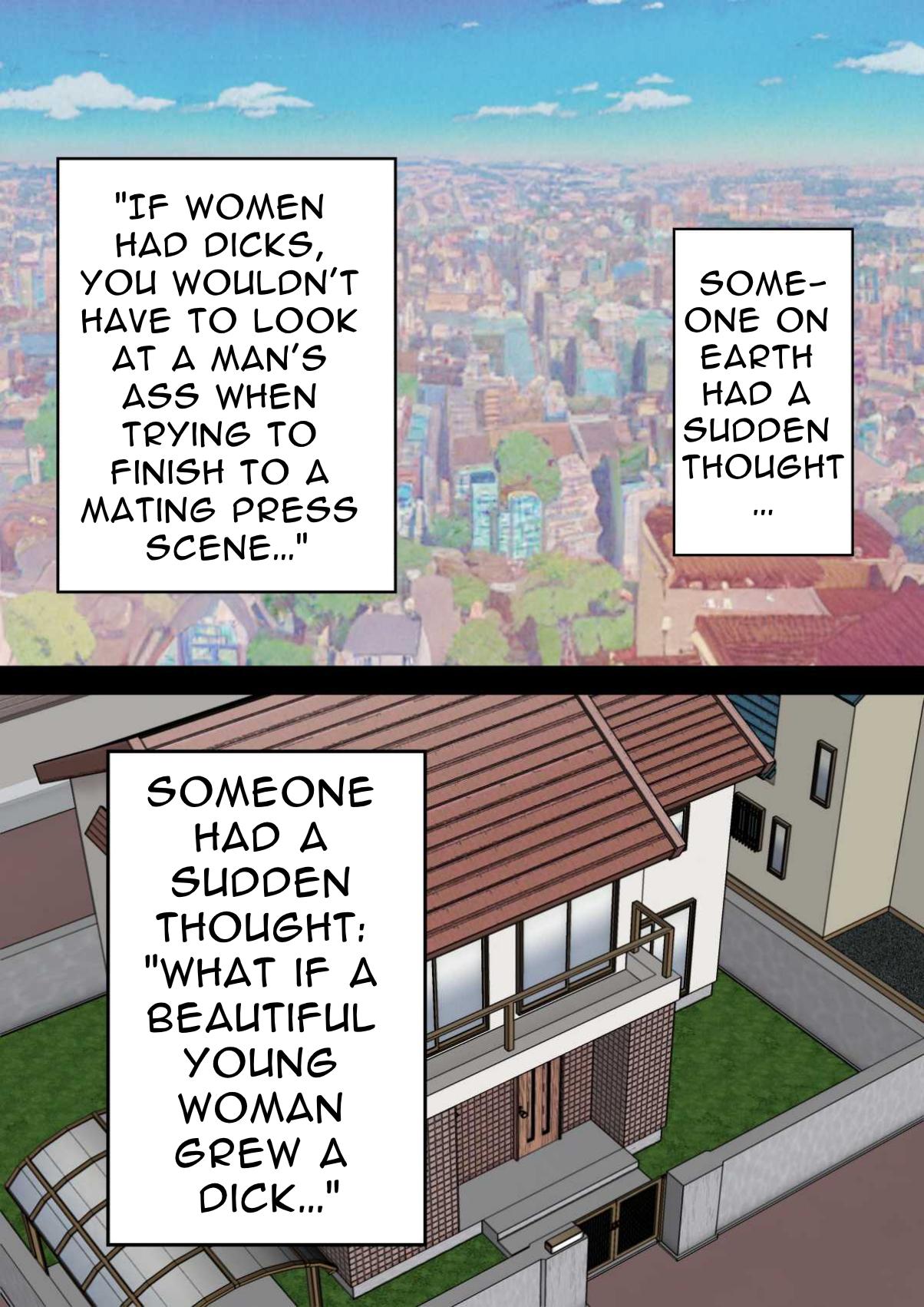 Koutensei Futanari JK ga Seiyoku ni Makete Shiko Saru ni Naru Hanashi | I'm So Glad I Grew A Dick page 4 full