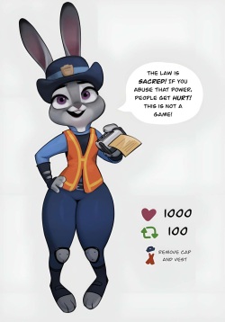 Judy's Strip Game