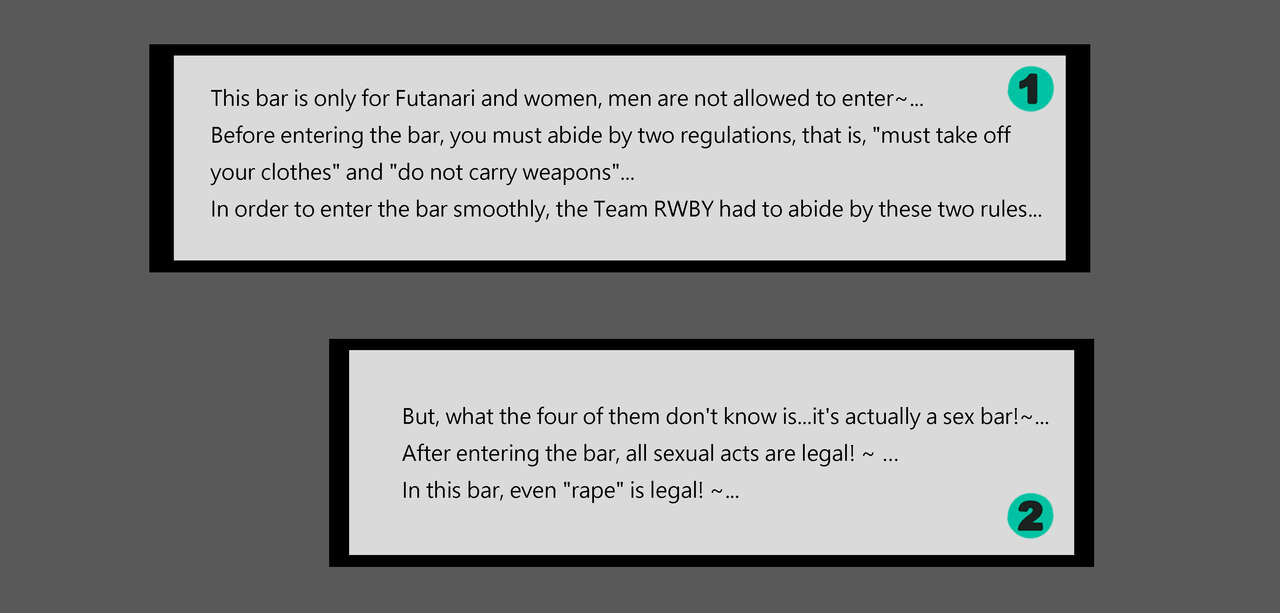 RWBY: バー トラップ~🤭 RWBY: Bar Trap~🤭 page 4 full