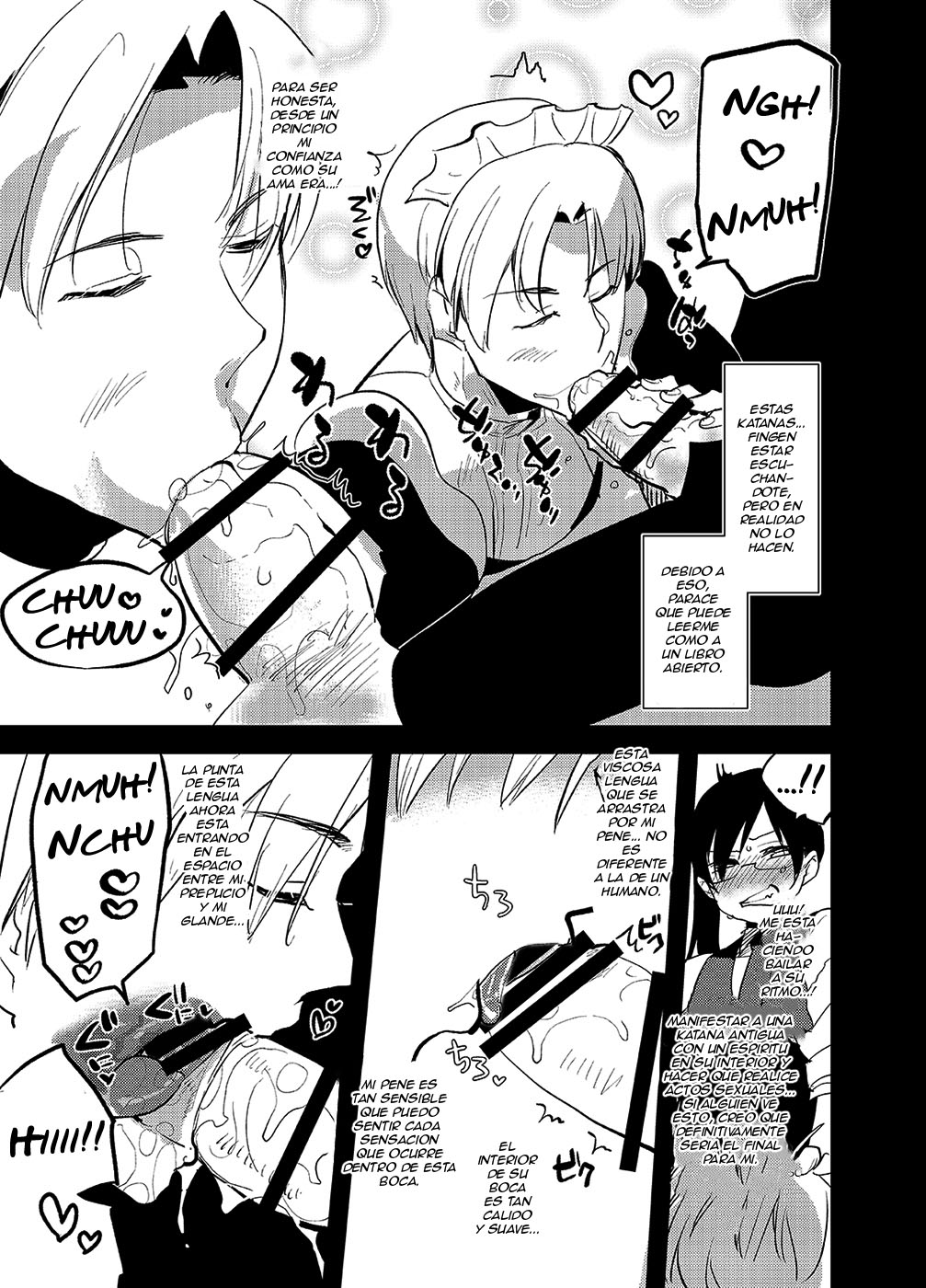 Futanari Onna Saniwa x Katana no Ero Hon 2 page 8 full