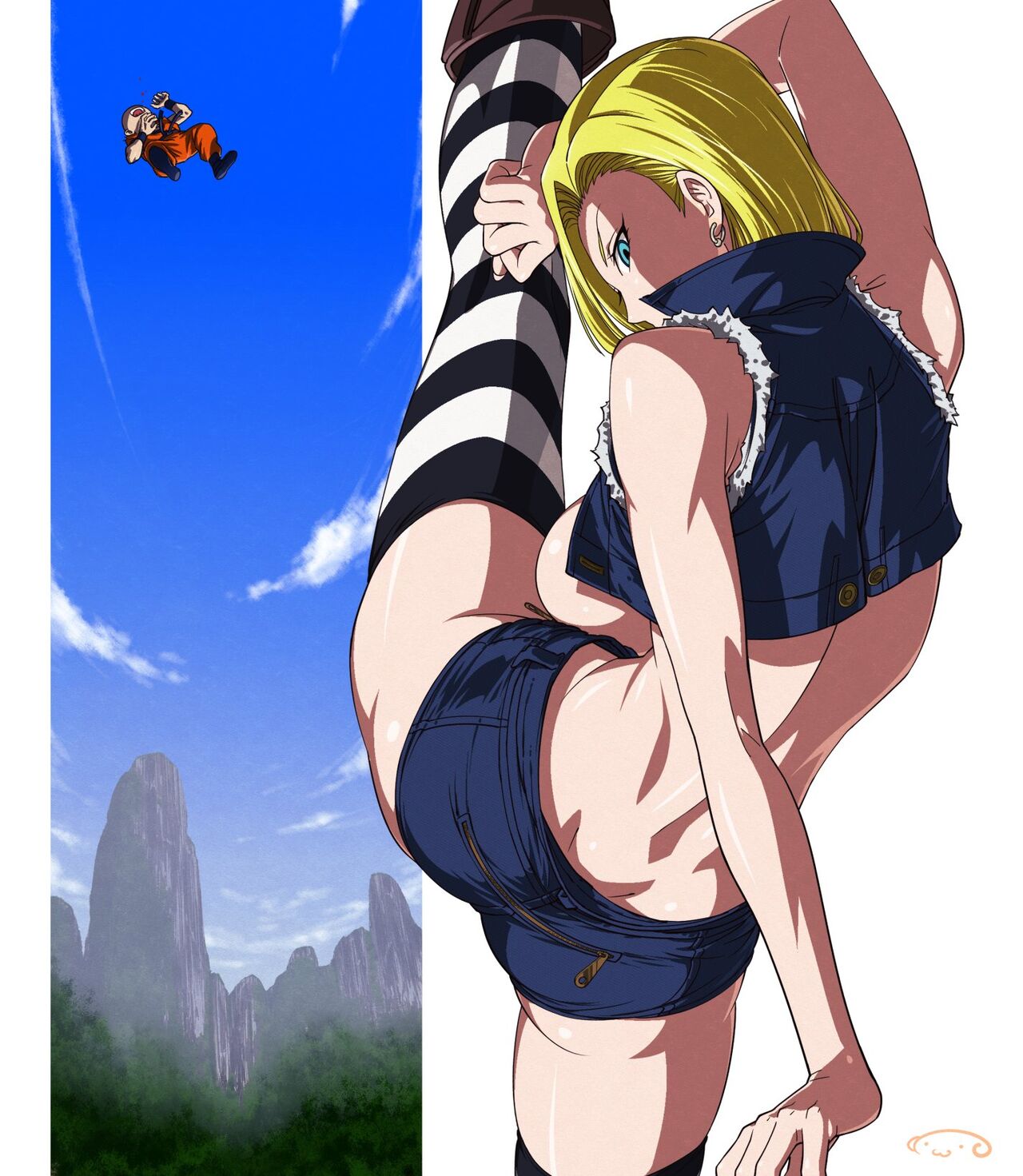 Standing Split / Legs up / Standing on one leg - page 2 full