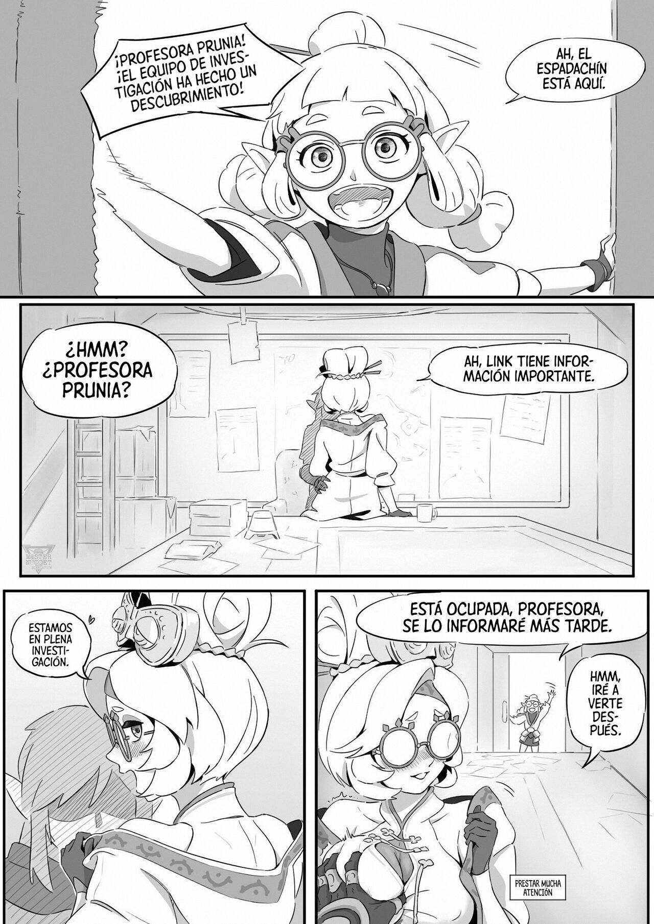 Pǔ'ěr yà de fánnǎo | Los Problemas De Prunia page 9 full