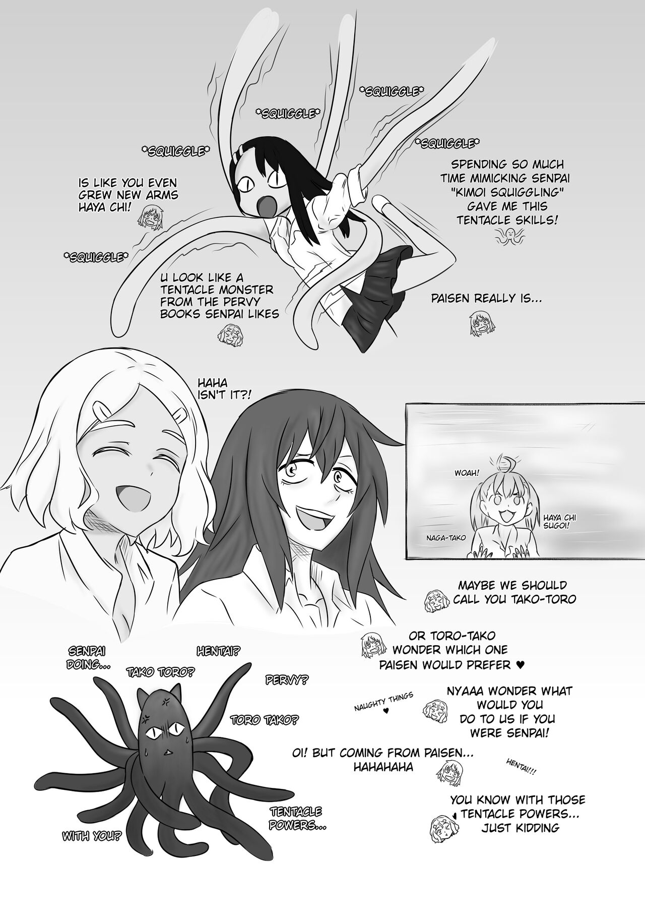 Nagatoro Short Fanart Doujin page 1 full