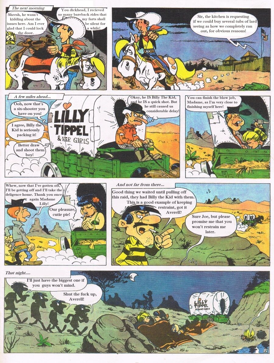 Lucky Luke "What a drag" page 2 full