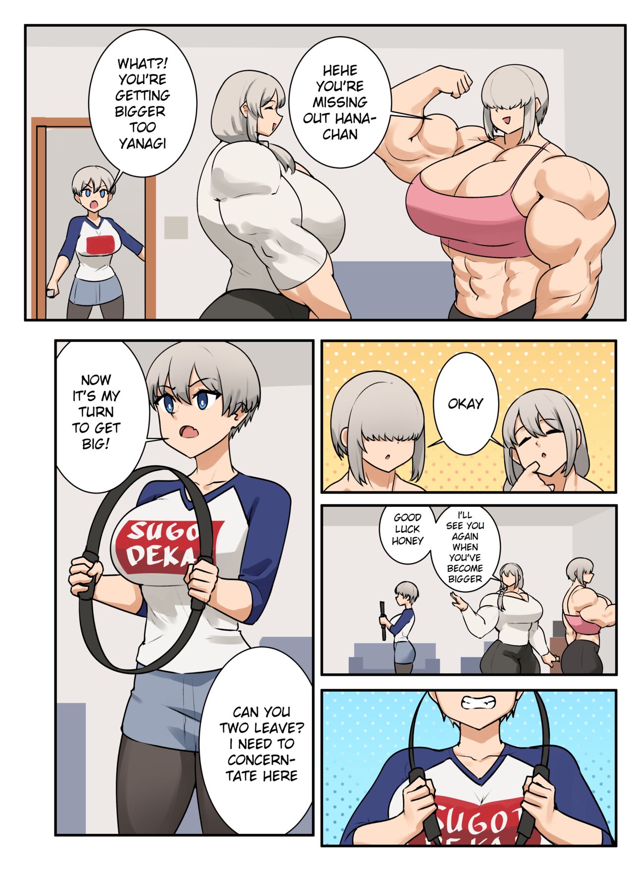 Hana Uzaki Comic page 2 full