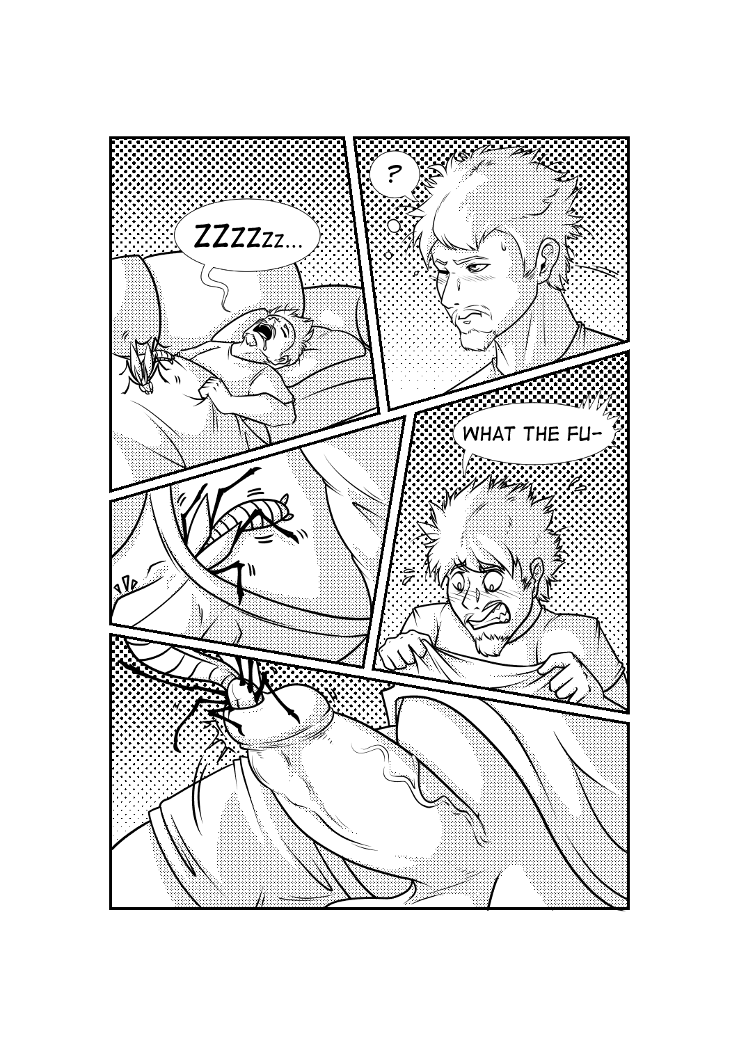 Commission Comic for Drieka page 1 full