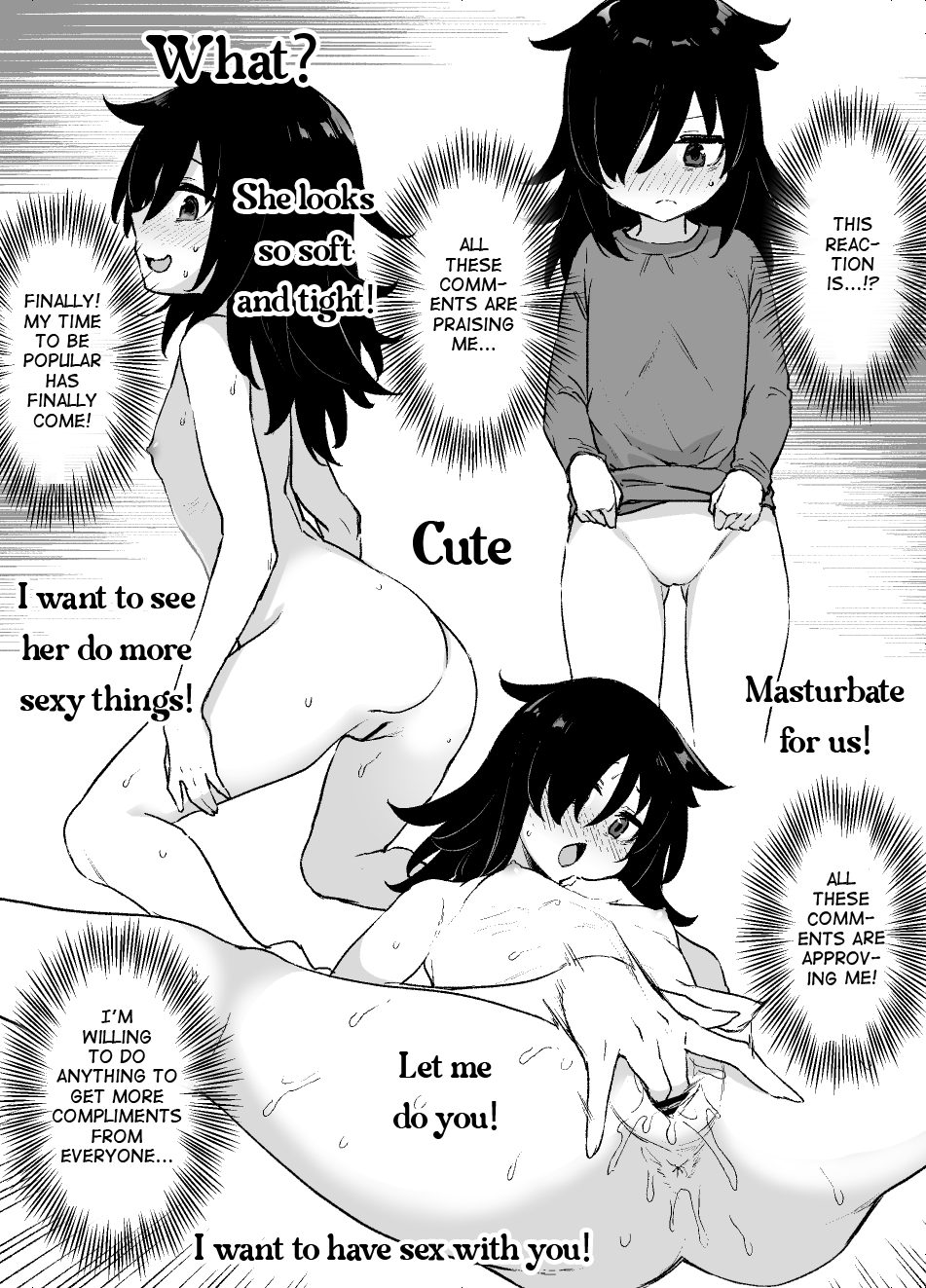 Watamote Tomoko Kuroki Bitchification Manga page 2 full