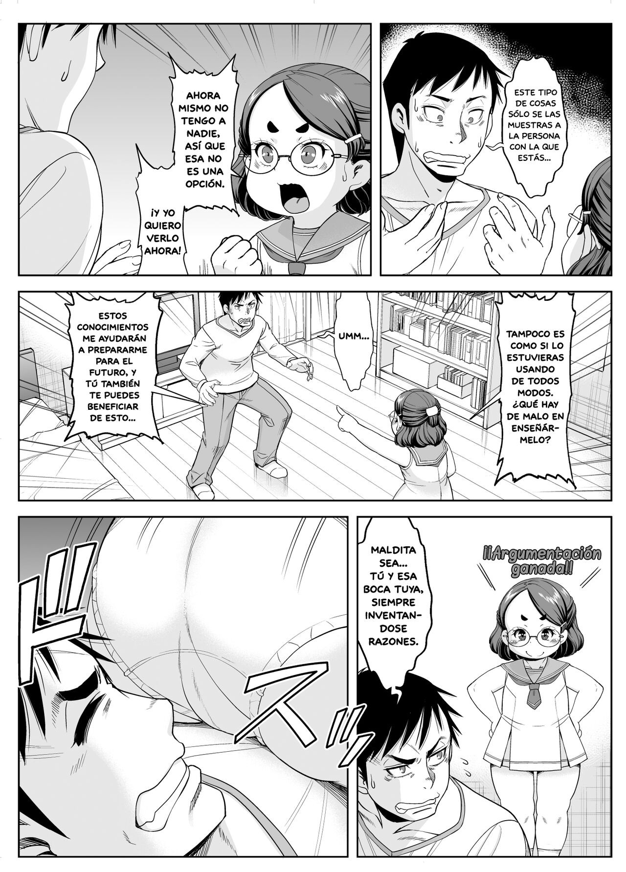 Imouto wa Shirita Girl | Mi Hermanita Quiere Saber page 4 full
