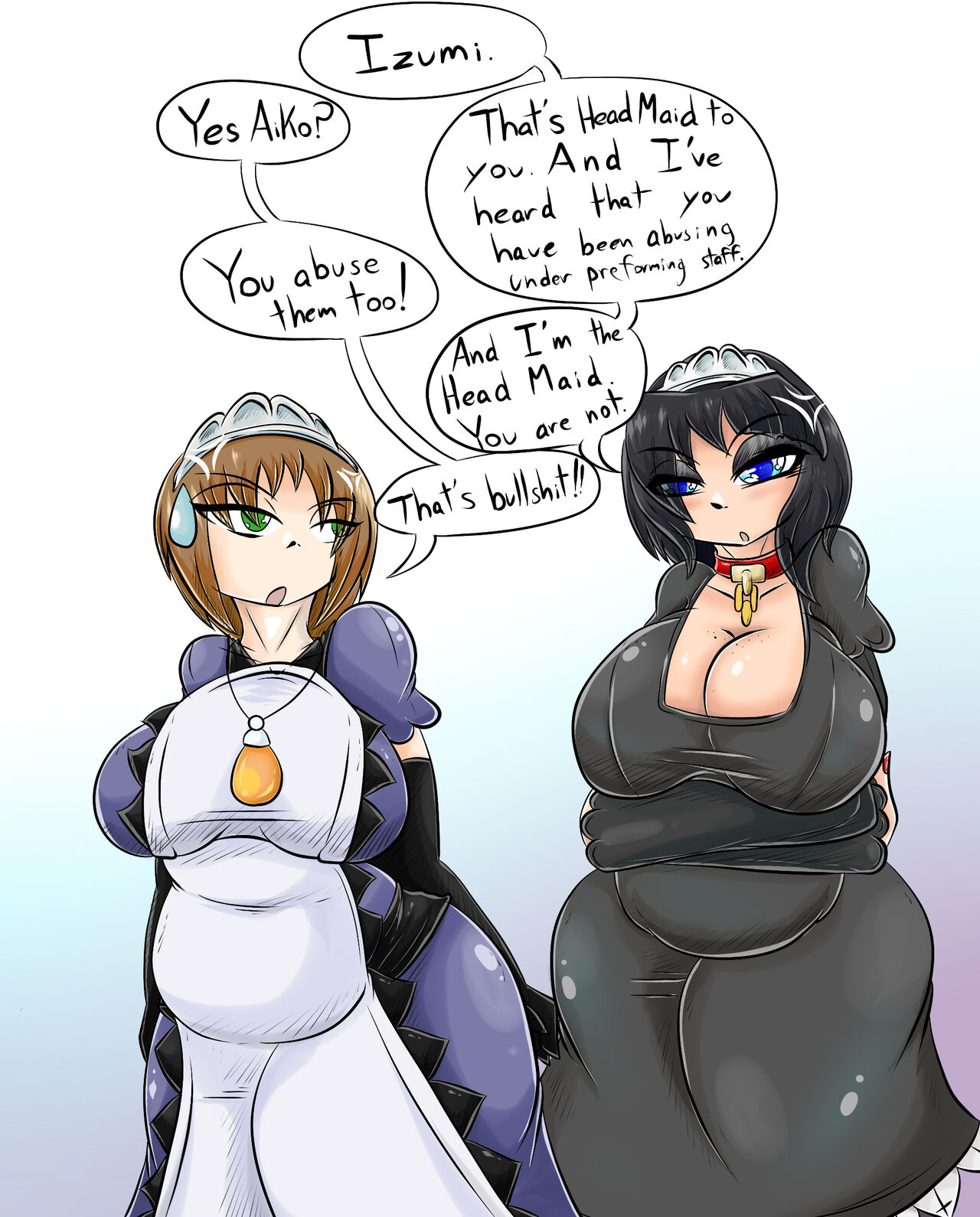 Izumi in her Place page 1 full
