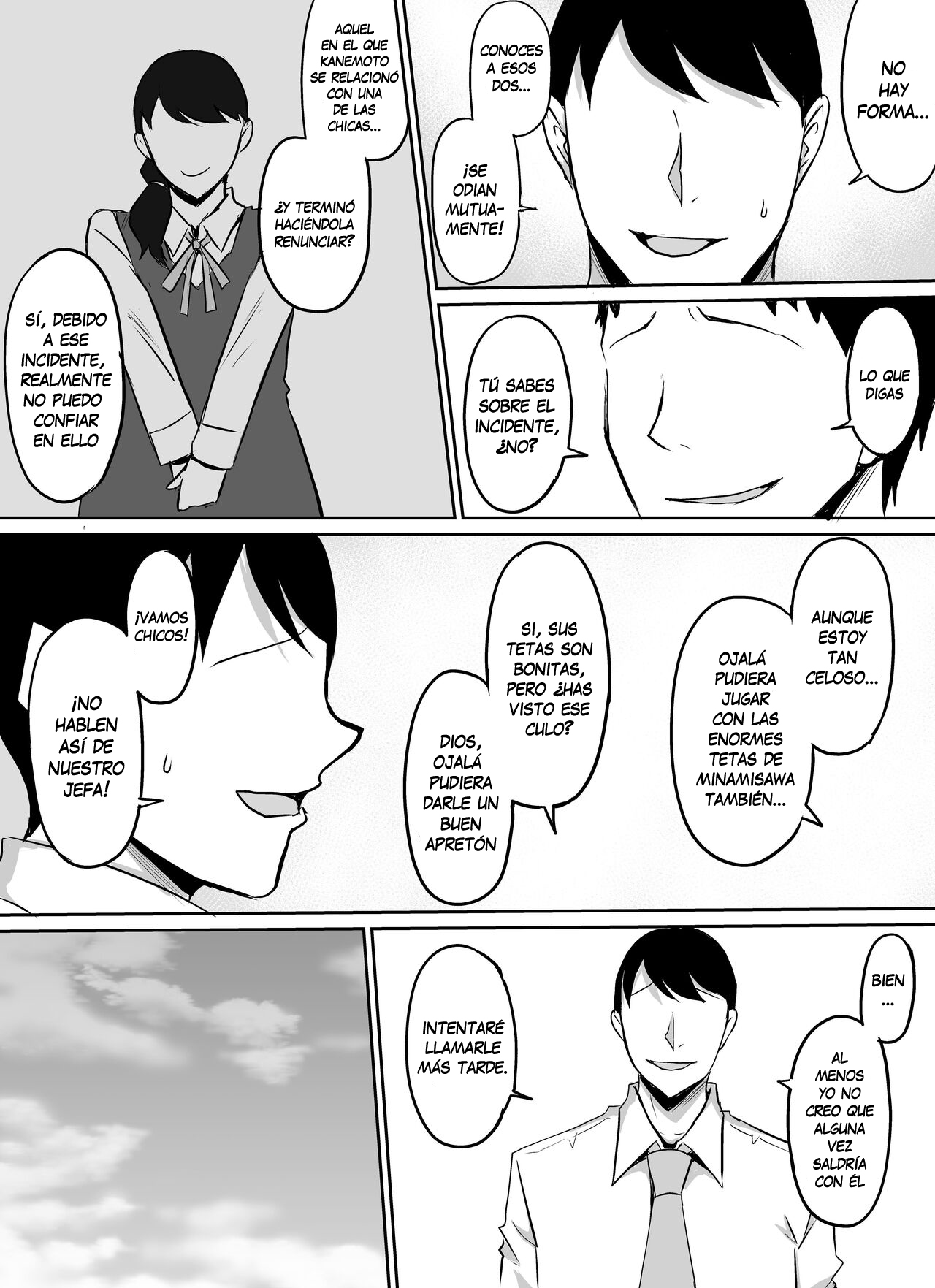 Akogare no Onna Joushi ga Douryou no Charao ni Otosareru Hanashi page 10 full