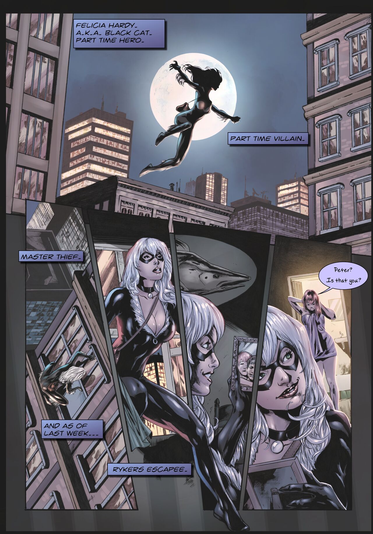 Spider-Man: Nine Lives to Go page 1 full