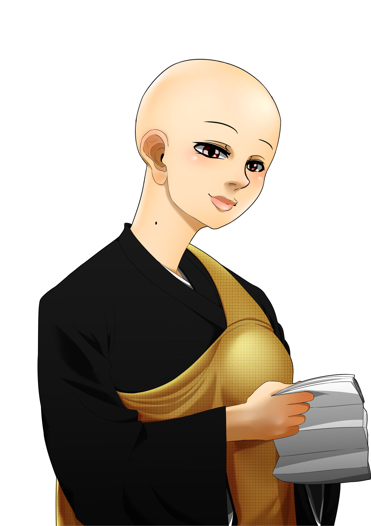 Faceless Monk page 1 full