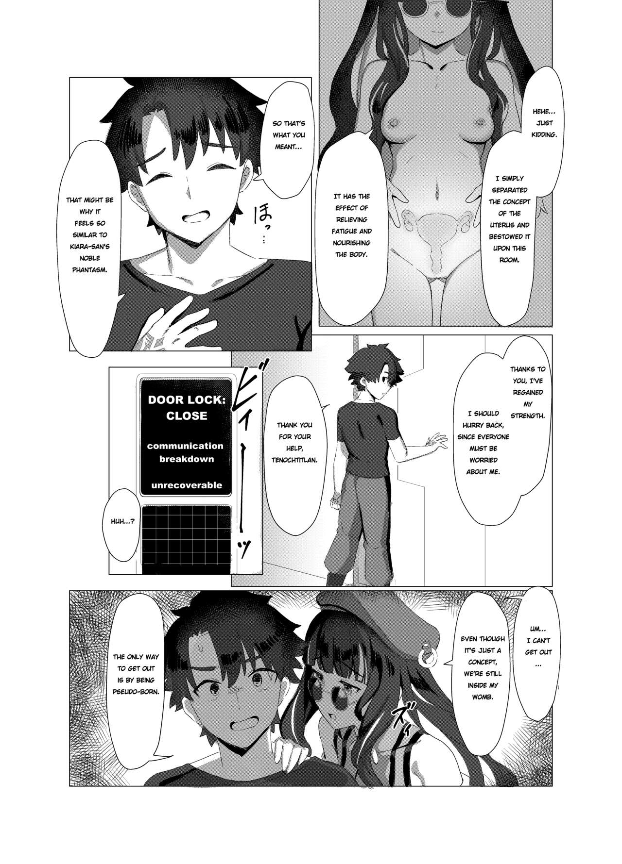 Koko no Ano Onna ga House ne! | She's a House! page 7 full