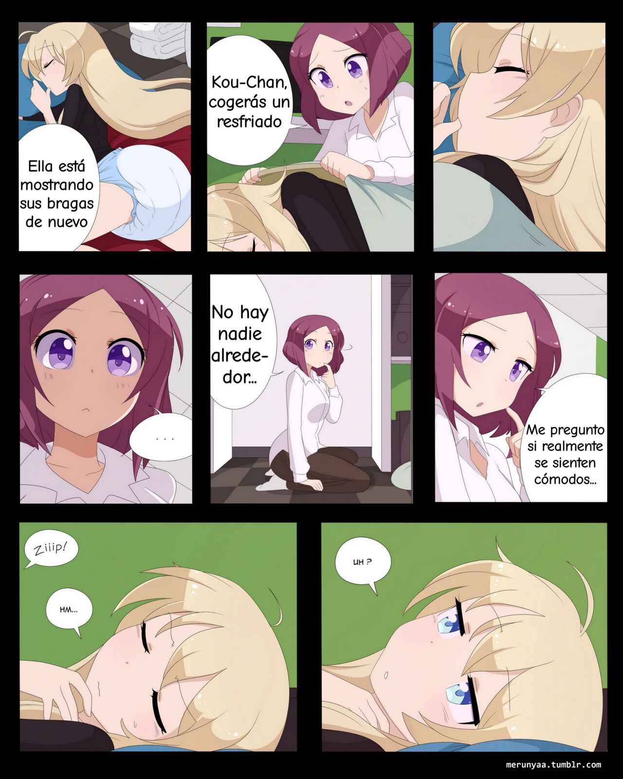 Merunyaa - COMIC page 1 full