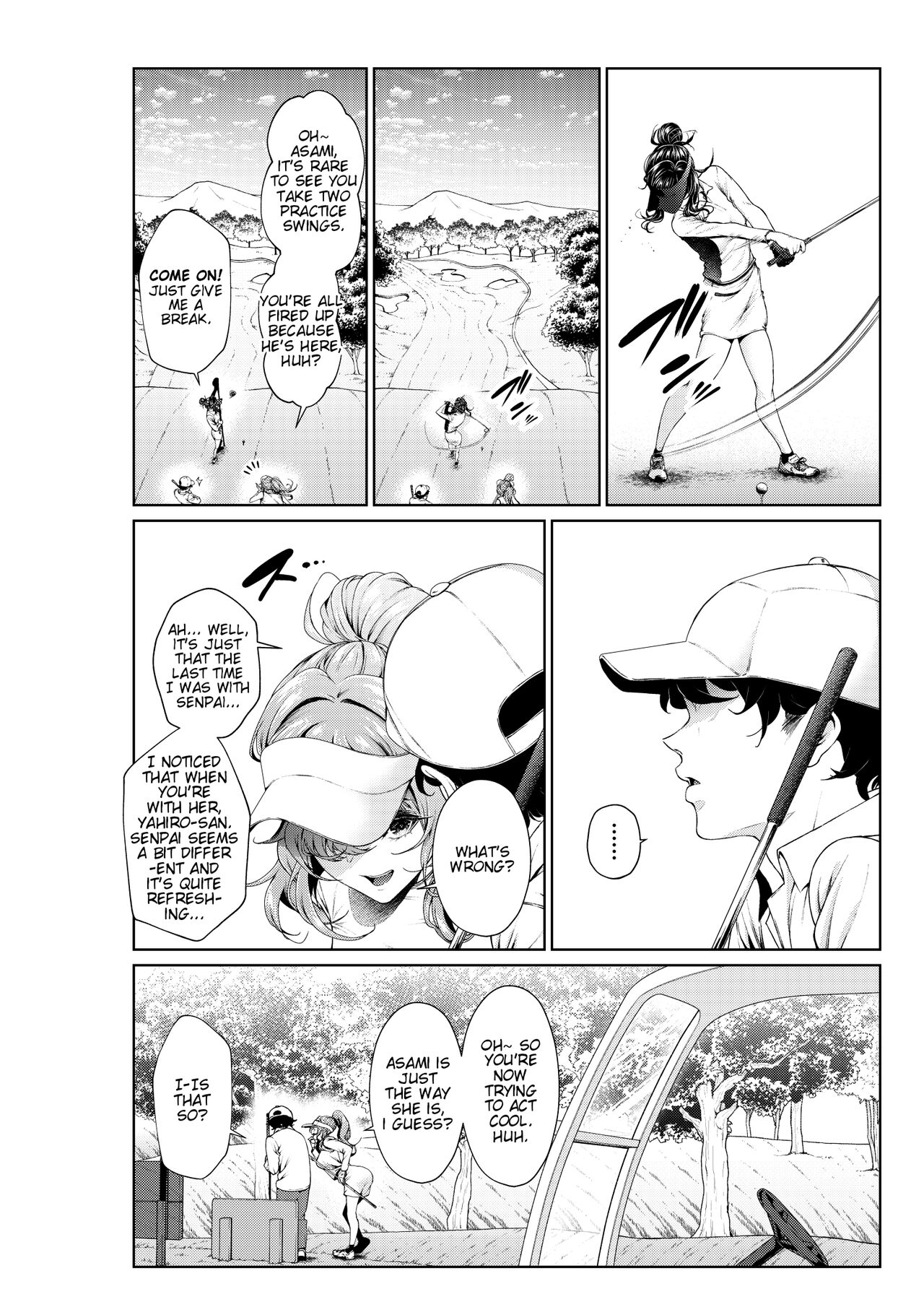 Shokuba no Senpai: Senpai-tachi to Golf | My Workplace Senior: Senior and Golf page 2 full