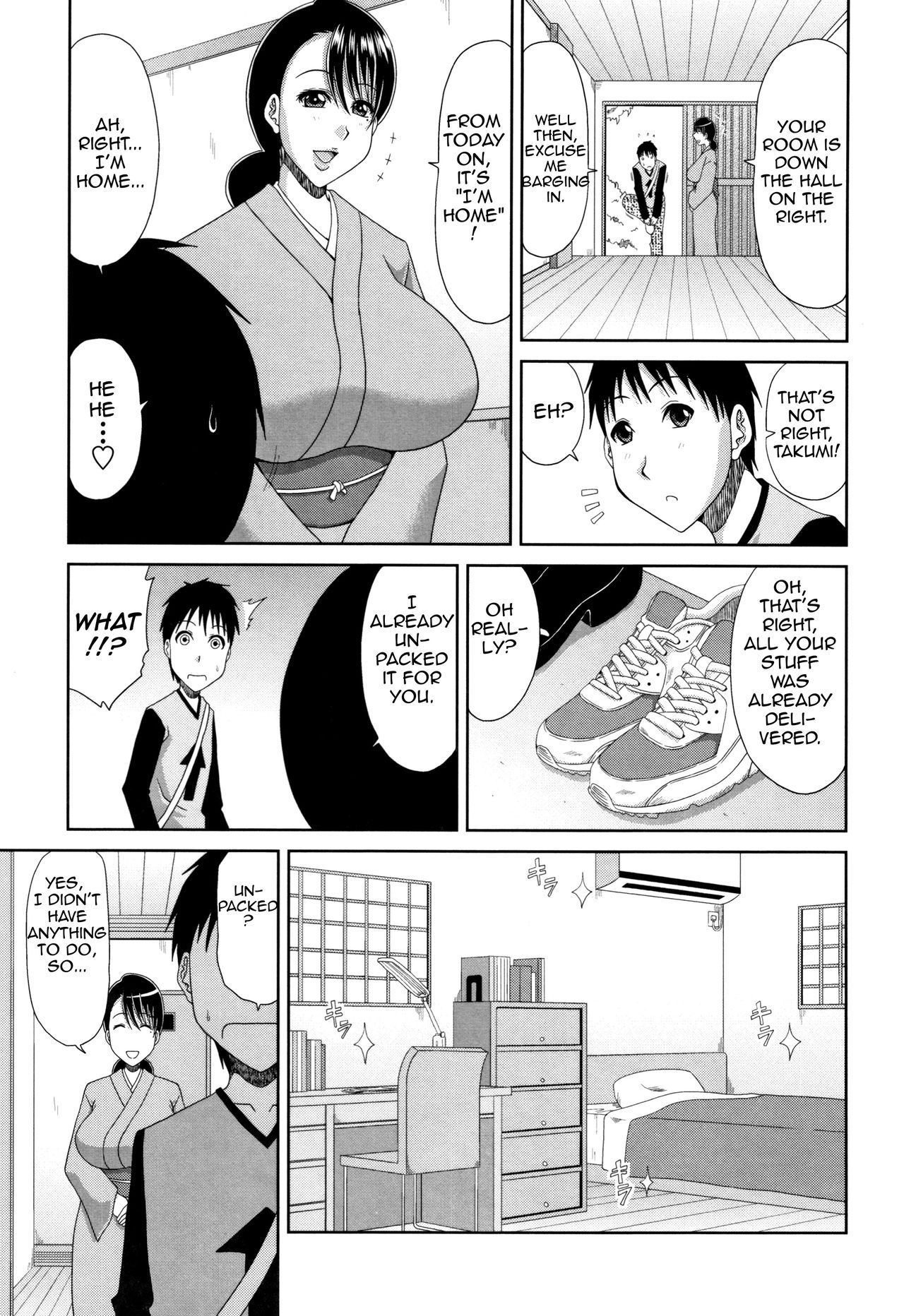 Hannari Otona Kyouiku - Mother's Sex Lesson page 8 full