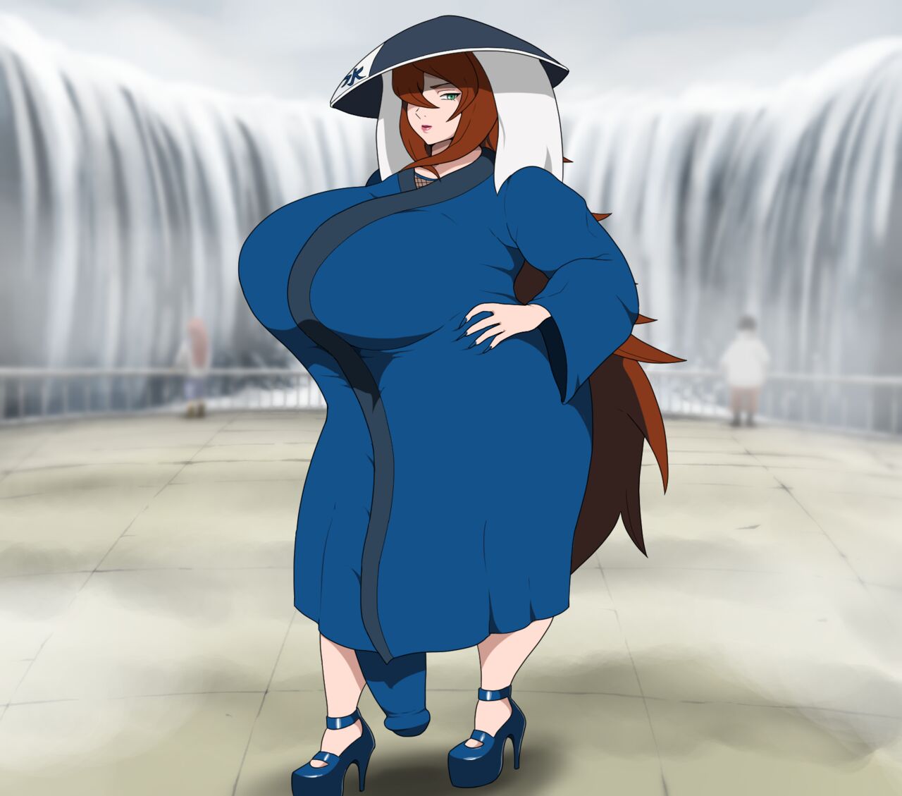 Mizukage's Street Flashing page 7 full