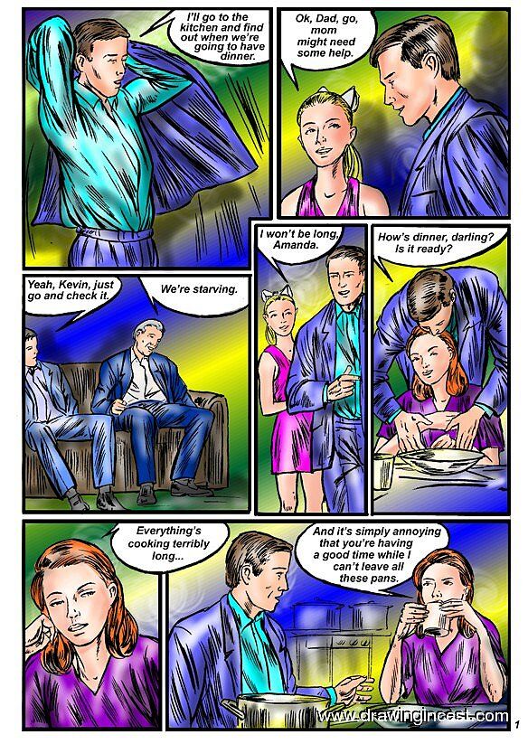 All Amanda's family gonna please each other page 1 full