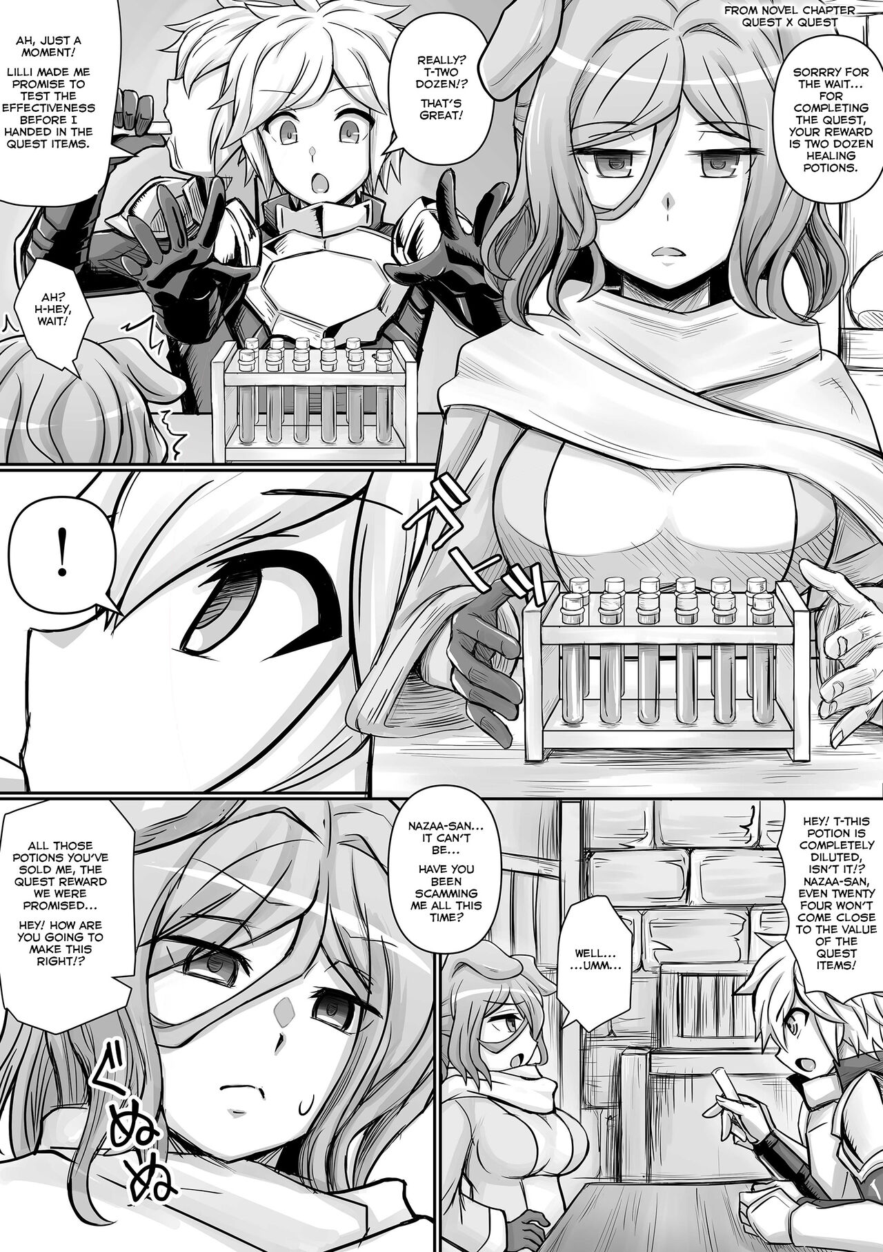 Nazaa Is Punished By Bell page 1 full