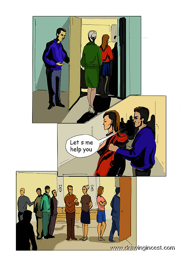 Father gives some lessons to his daughter after erotic film page 4 full