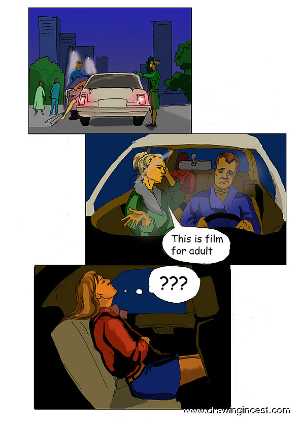 Father gives some lessons to his daughter after erotic film page 7 full