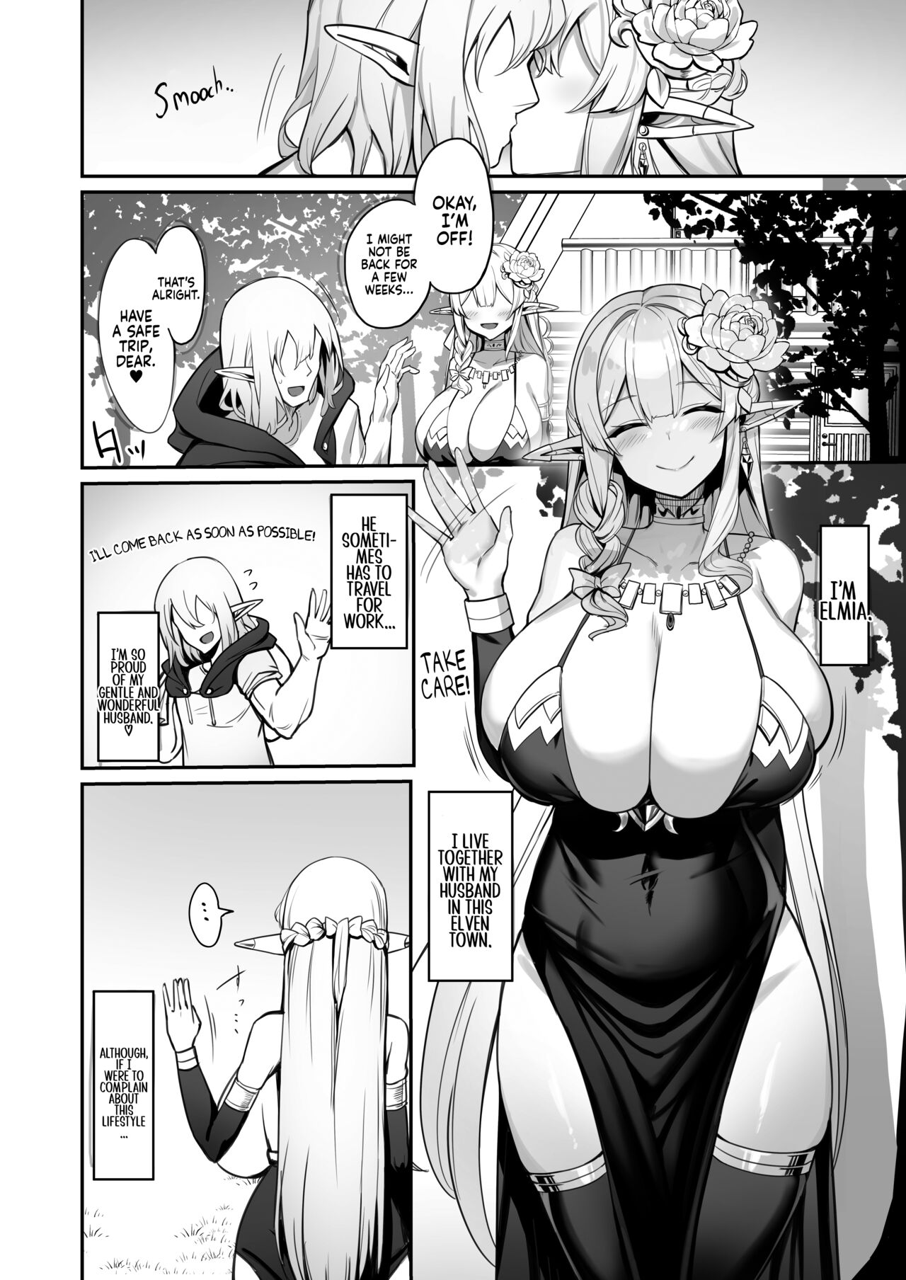 Elf Mama-San no manga | A Manga About an Elf Housewife page 4 full