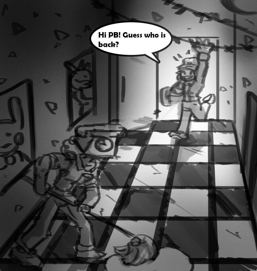Jeremy's last night at Freddy's page 3 full