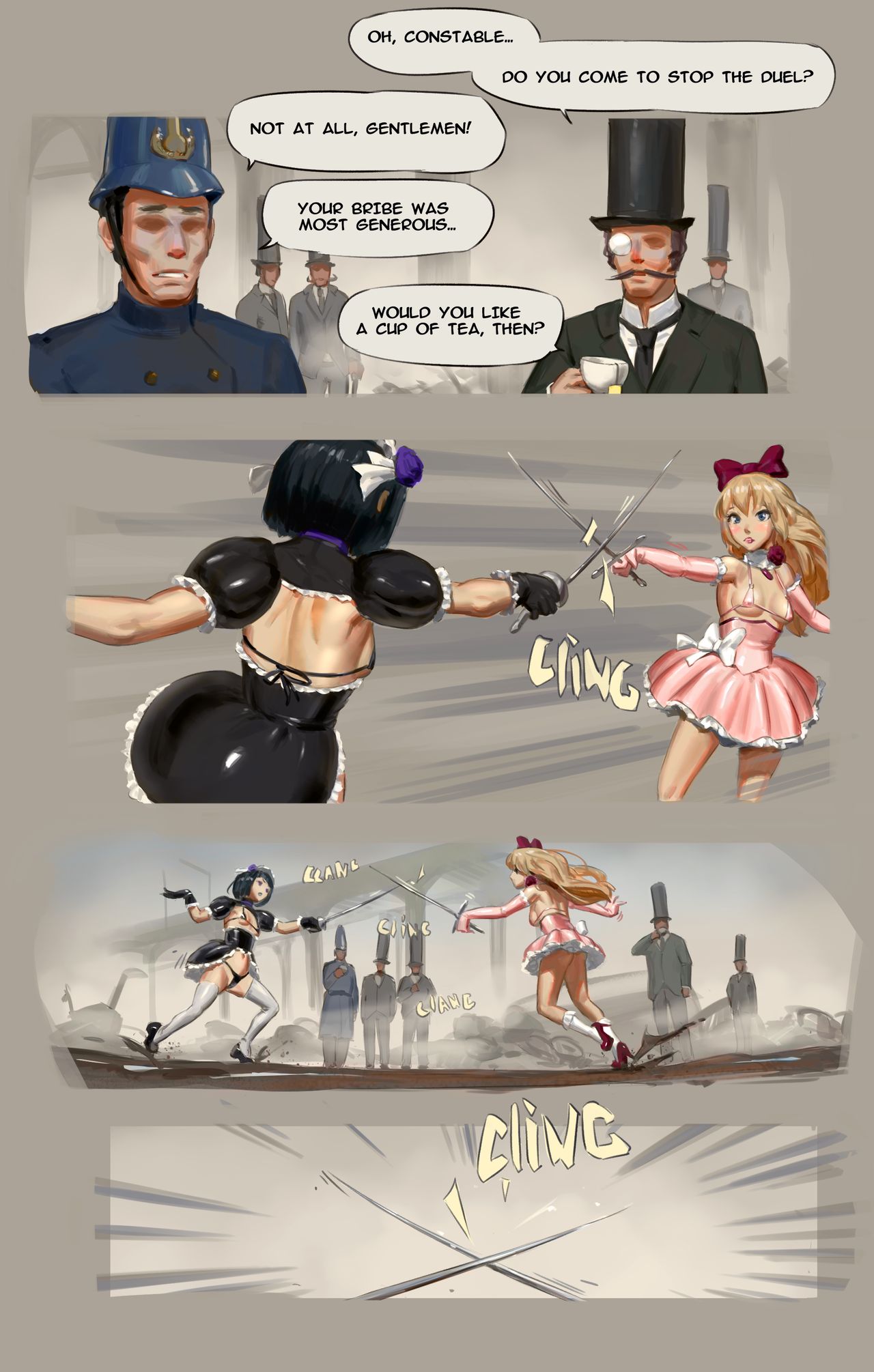 18th century duel page 1 full