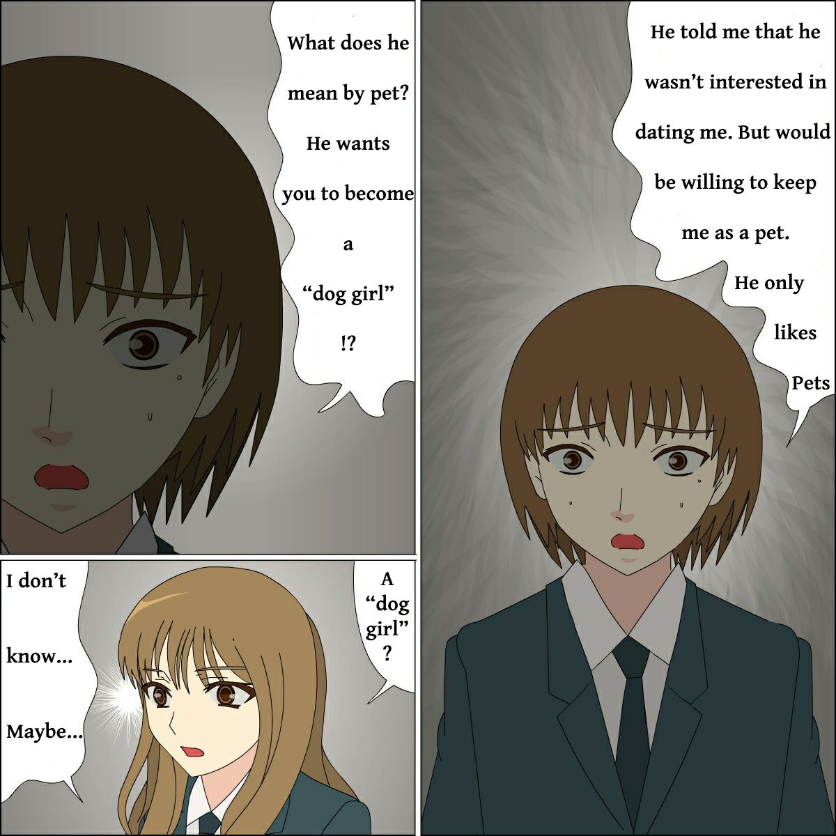 Mazuki colage girl to dog page 10 full