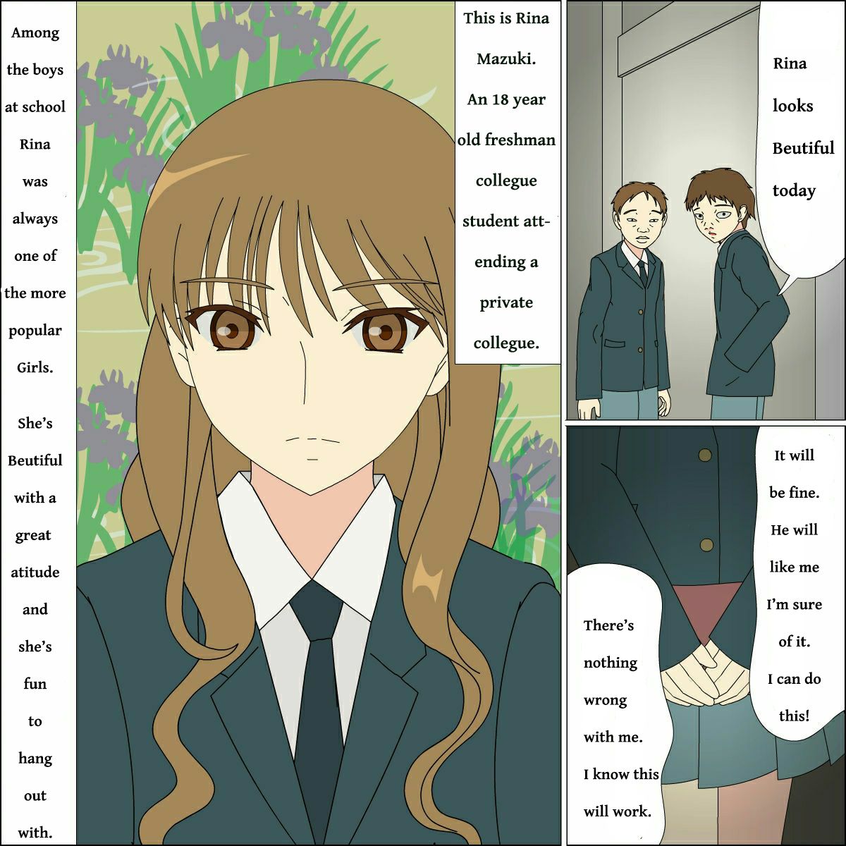 Mazuki colage girl to dog page 5 full