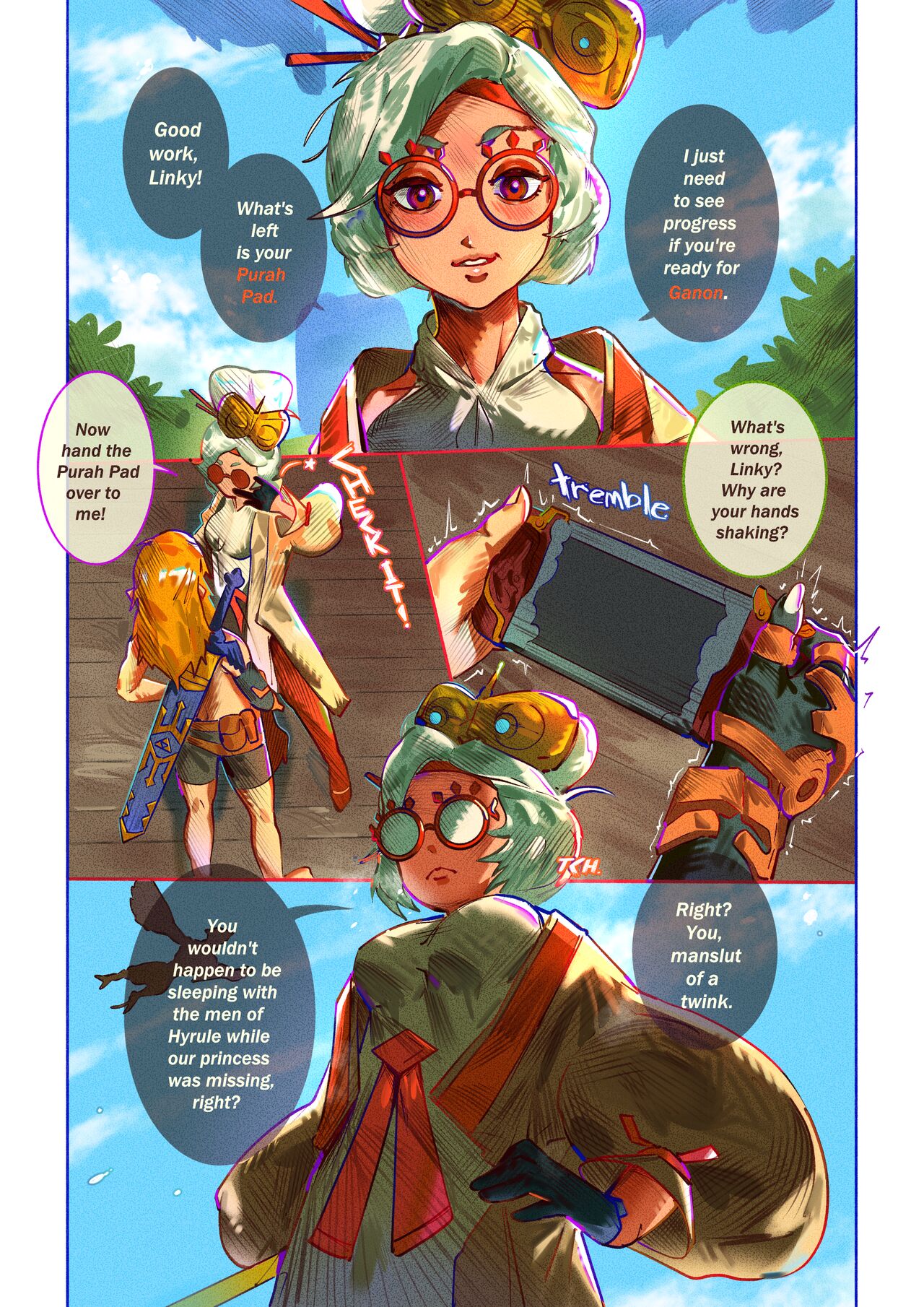 Link's Progress page 1 full